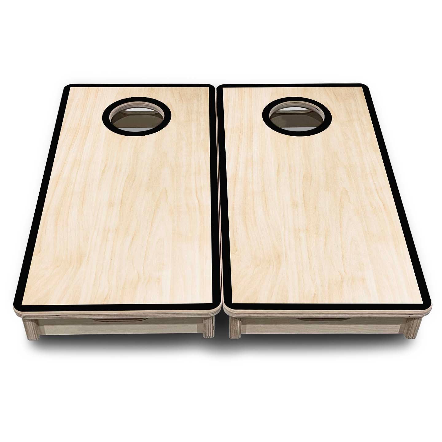 Mini Cornhole Boards - Red/Black Hole Ring