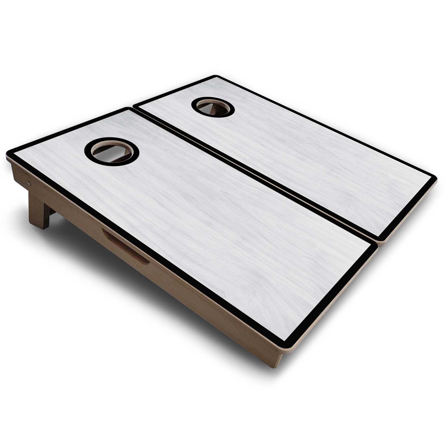 Vacation Cornhole Boards - Grey Wash