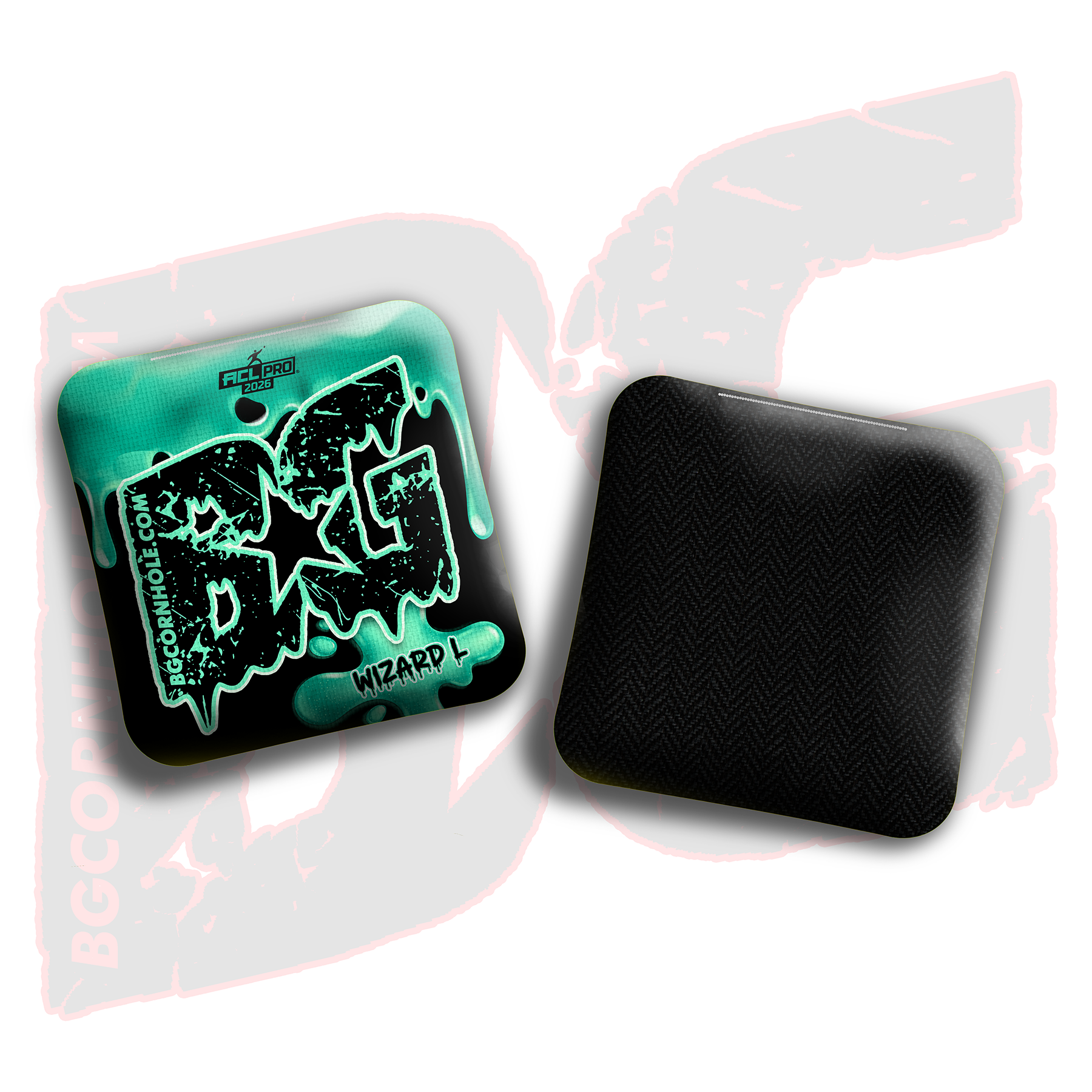 BG Cornhole 2026 BG Wizard L "Drip" - ACL Pro Stamped Cornhole Bags - SET OF 4 BAGS