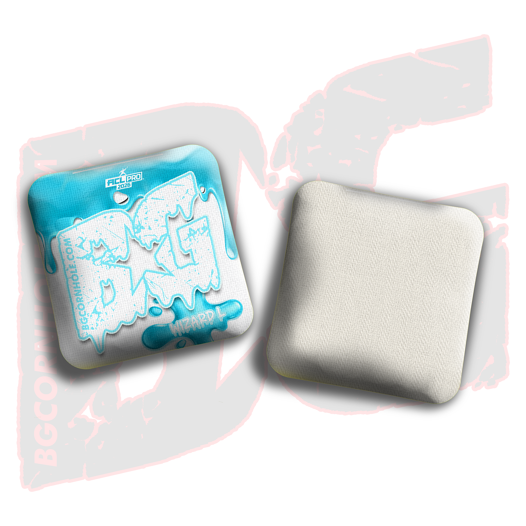 BG Cornhole 2026 BG Wizard L "Drip" - ACL Pro Stamped Cornhole Bags - SET OF 4 BAGS