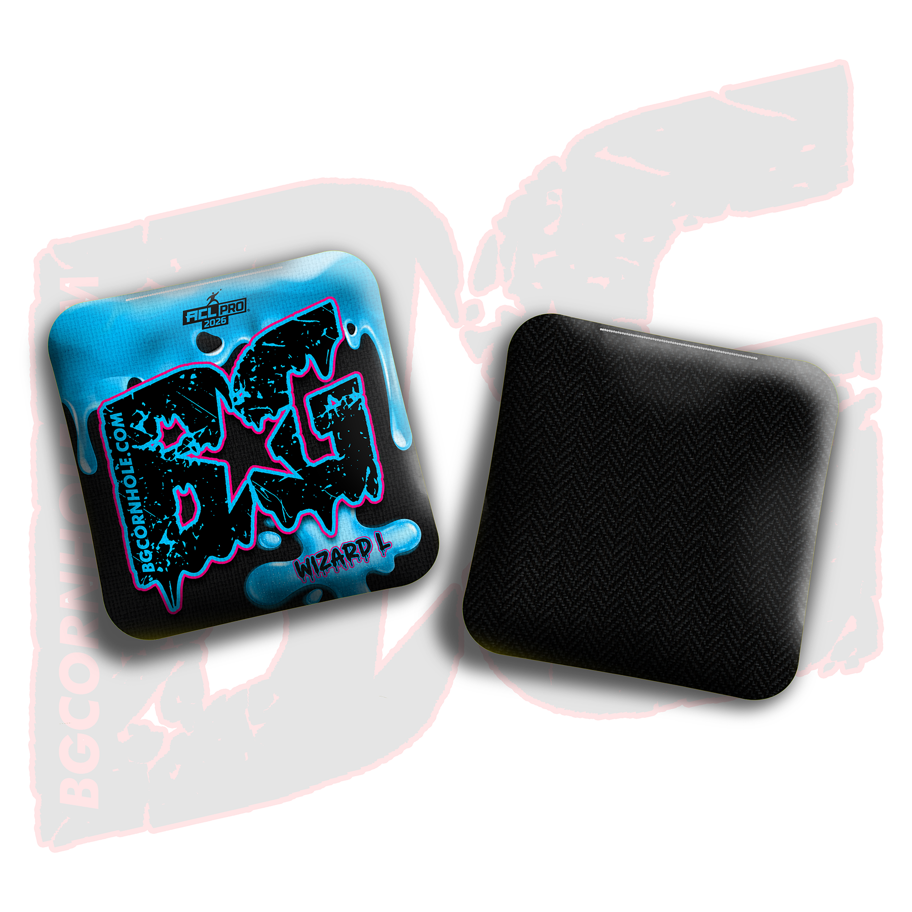 BG Cornhole 2026 BG Wizard L "Drip" - ACL Pro Stamped Cornhole Bags - SET OF 4 BAGS