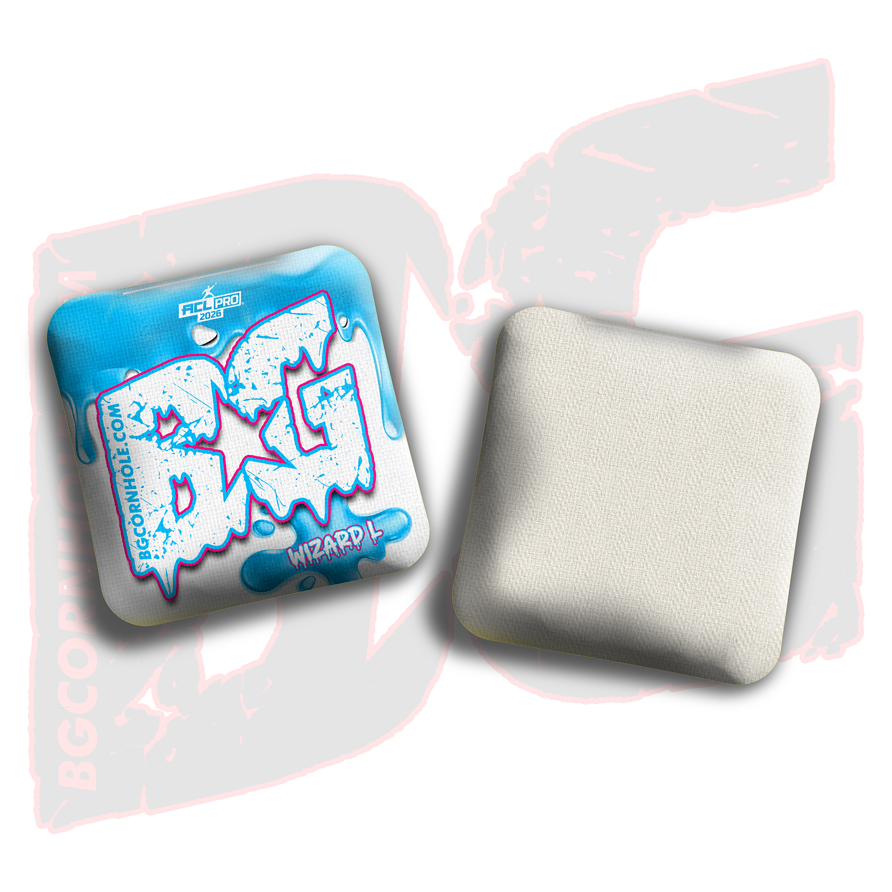 BG Cornhole 2026 BG Wizard L "Drip" - ACL Pro Stamped Cornhole Bags - SET OF 4 BAGS