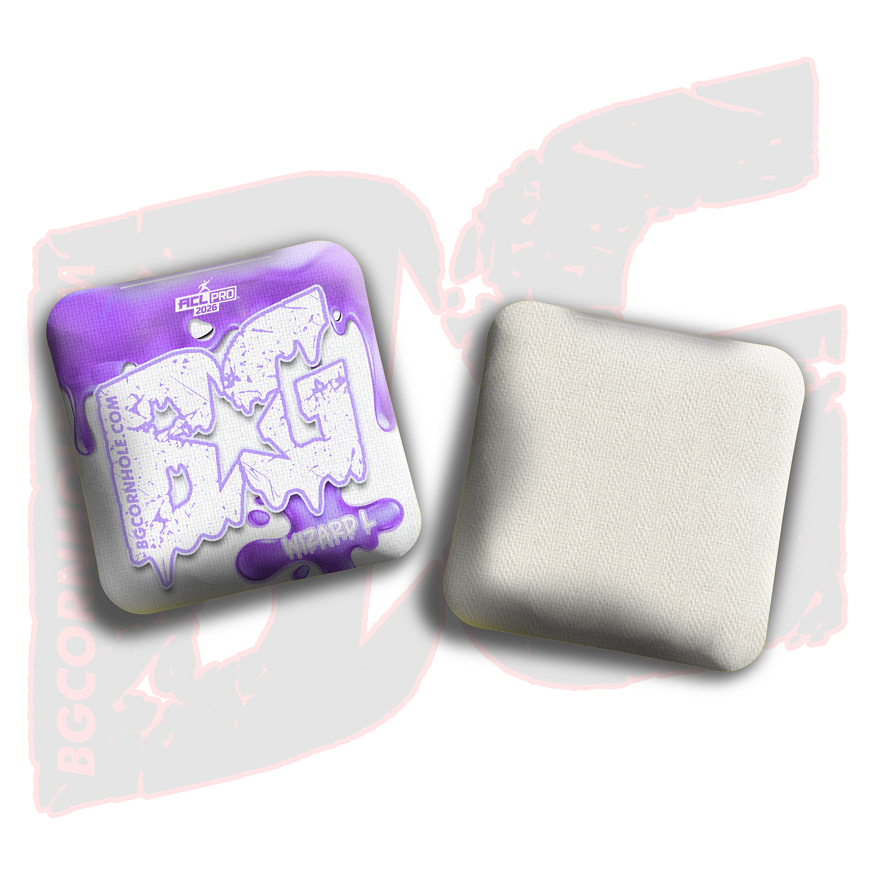 BG Cornhole 2026 BG Wizard L "Drip" - ACL Pro Stamped Cornhole Bags - SET OF 4 BAGS