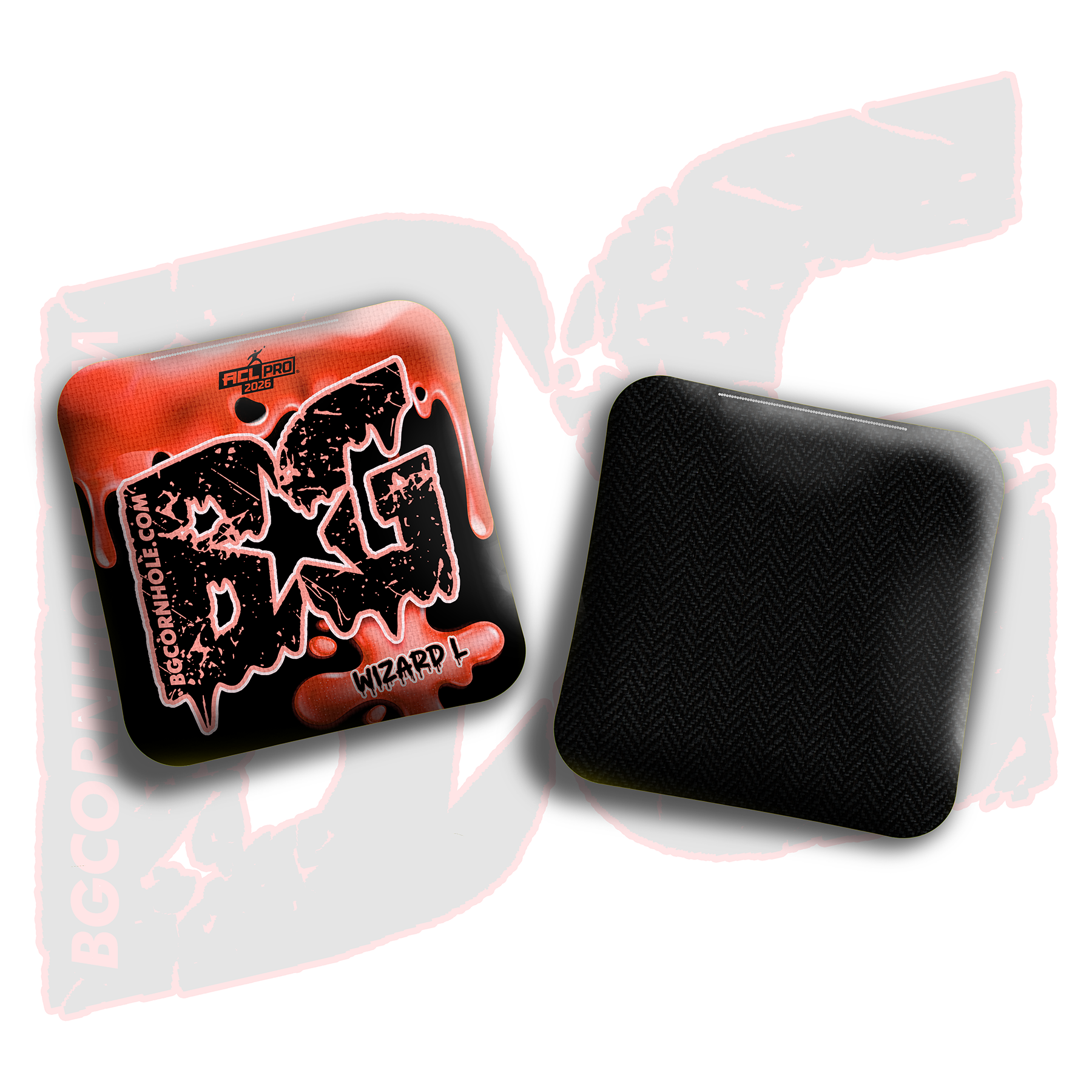 BG Cornhole 2026 BG Wizard L "Drip" - ACL Pro Stamped Cornhole Bags - SET OF 4 BAGS