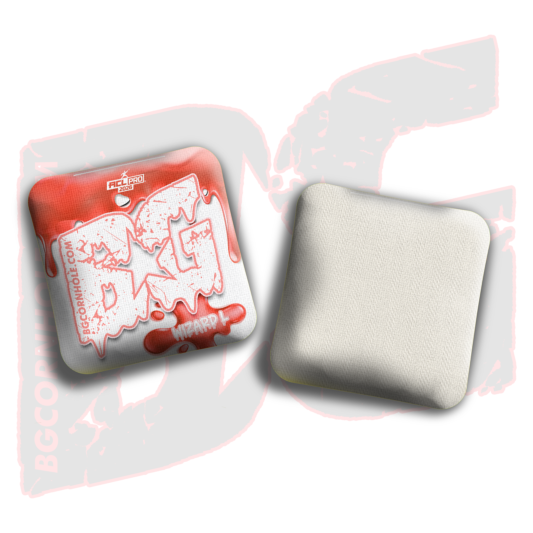 BG Cornhole 2026 BG Wizard L "Drip" - ACL Pro Stamped Cornhole Bags - SET OF 4 BAGS