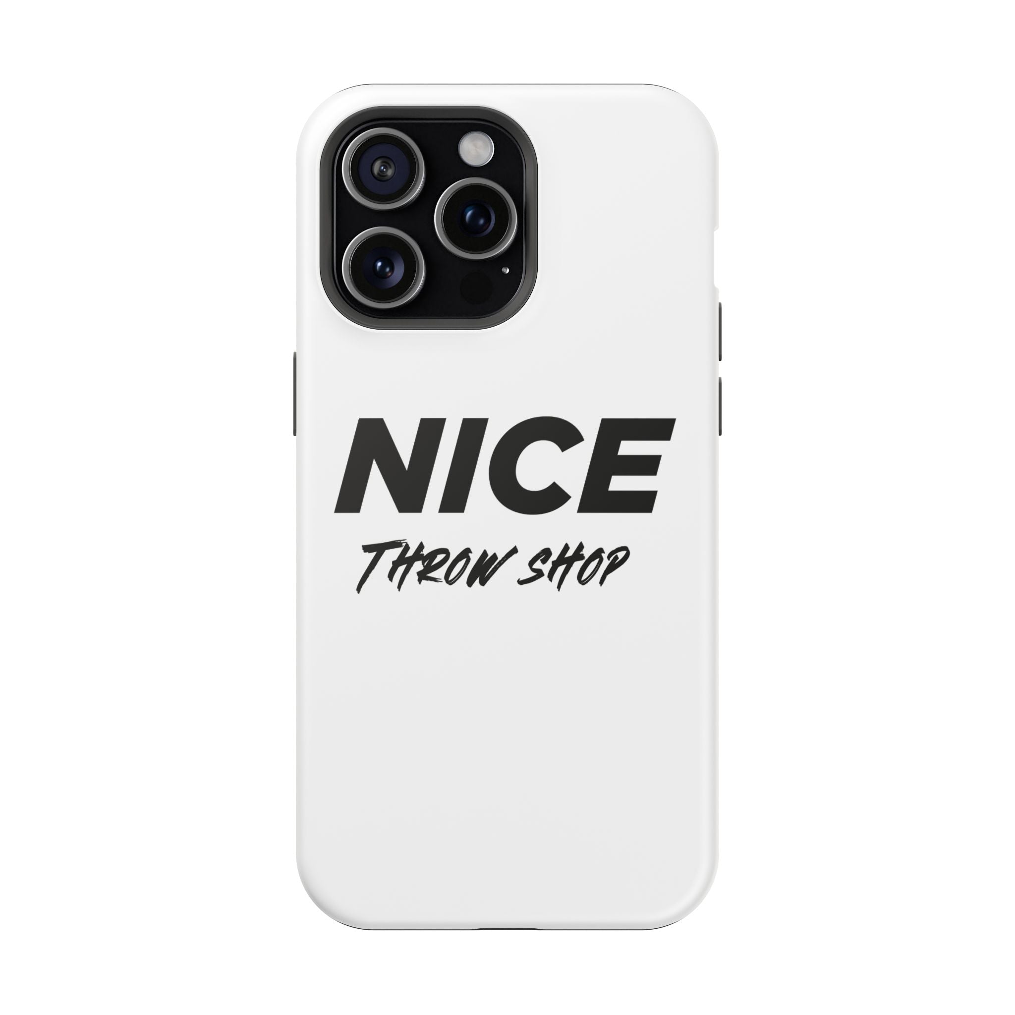 NICE Throw Shop Magnetic iPhone Case – Durable MagSafe® Cover (Supports Multiple Models)
