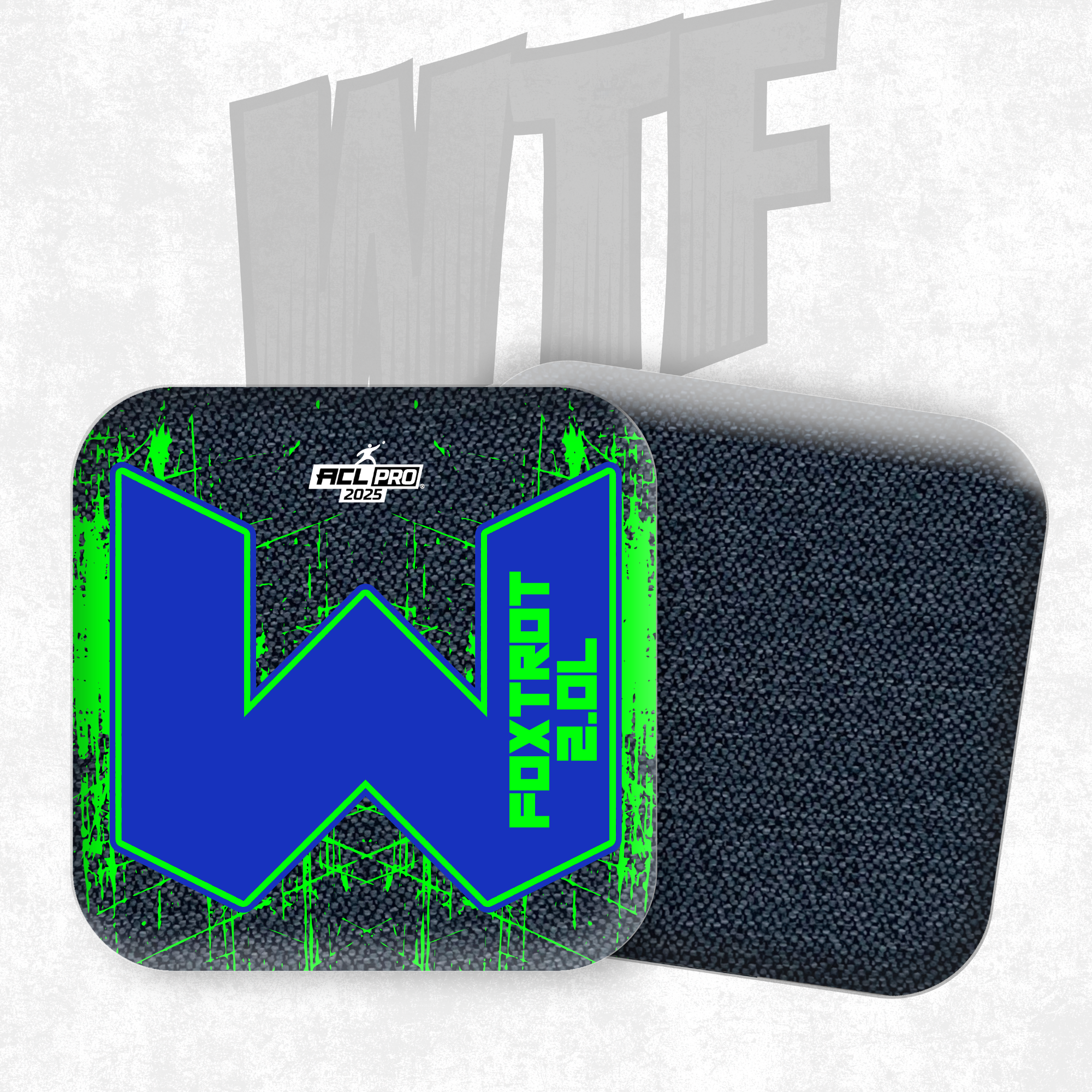 2026 WTF Cornhole Foxtrot 2.0 - ACL Pro Stamped Cornhole Bags - Set of 4 bags