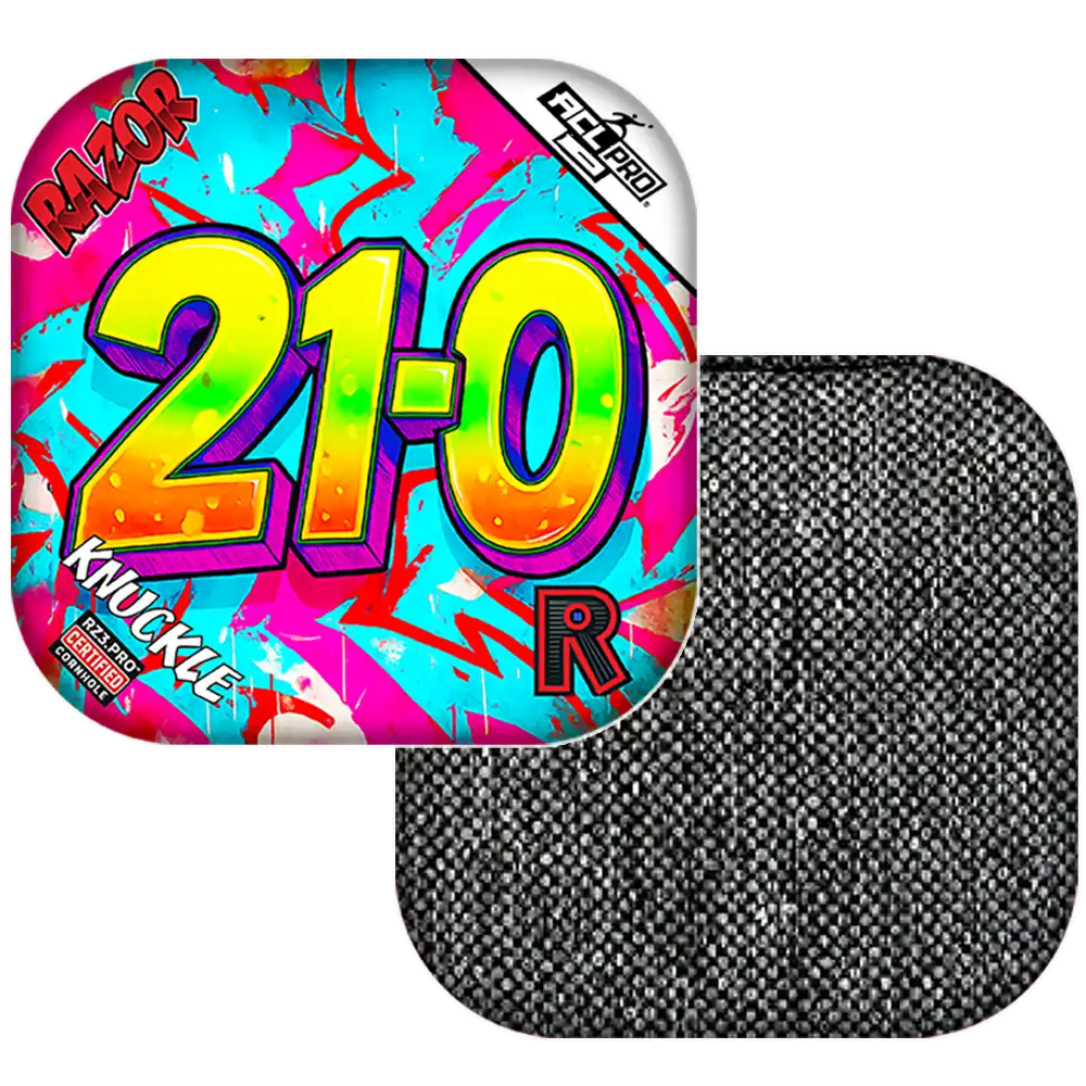Knuckle | 21-0 | ACL PRO Razor Cornhole Bags