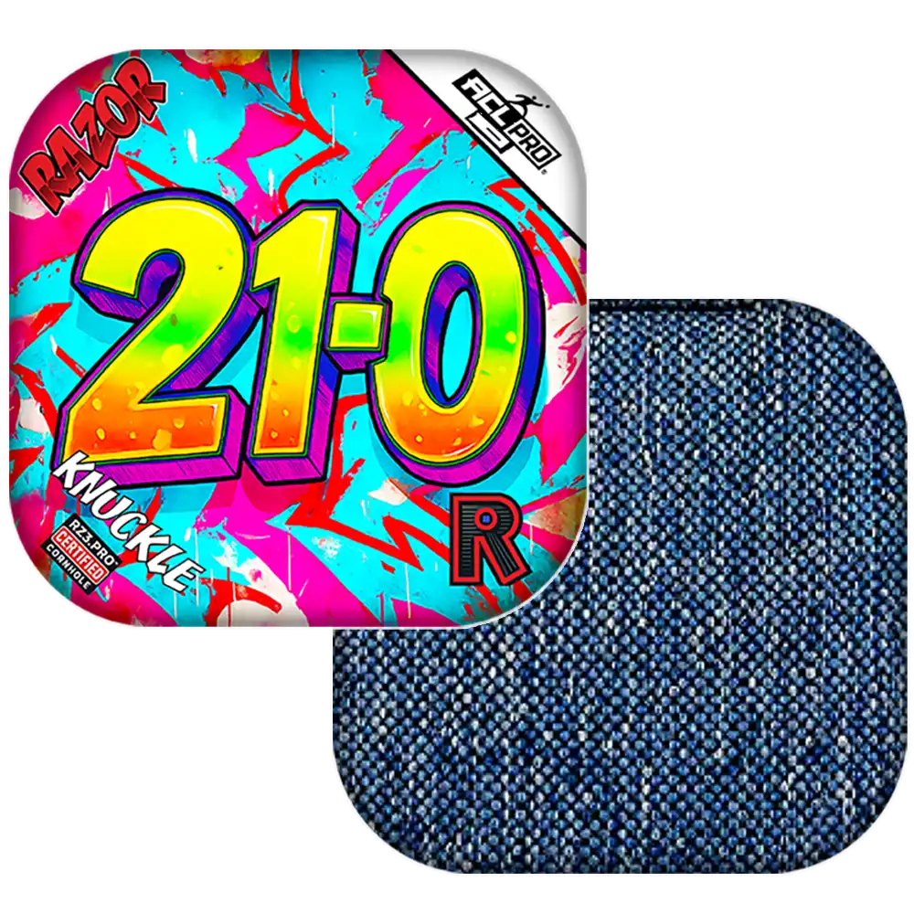 Knuckle | 21-0 | ACL PRO Razor Cornhole Bags