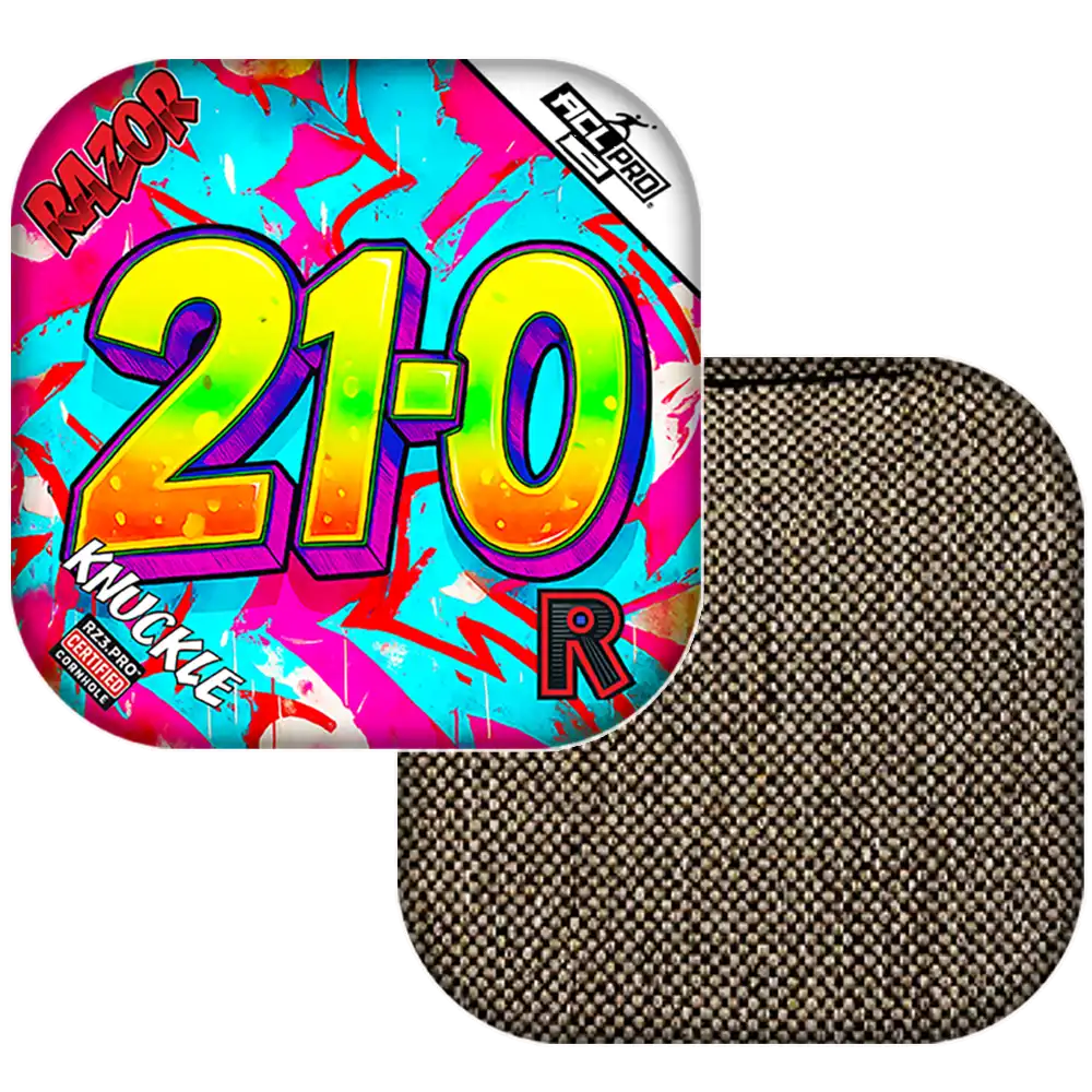 Knuckle | 21-0 | ACL PRO Razor Cornhole Bags