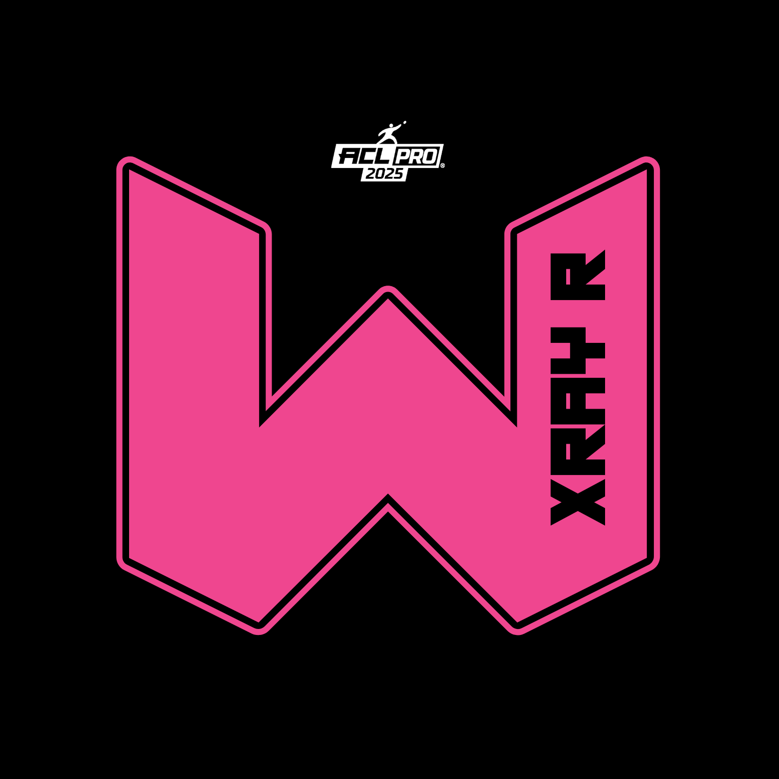 2026 WTF Cornhole X-RAY Pink carpet - ACL Pro Stamped Cornhole Bags - Set of 4 bags