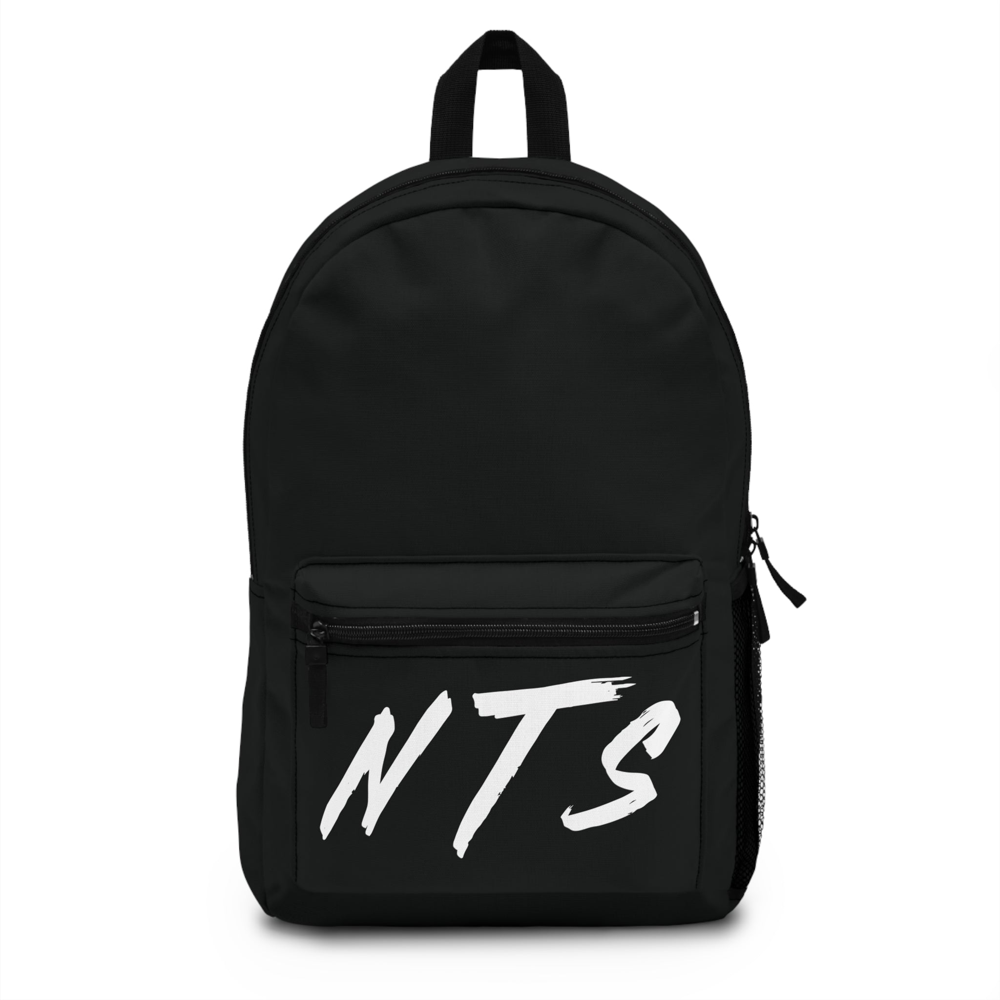 NICE Throw Shop Black Backpack with NTS Design
