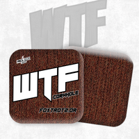 2026 WTF Cornhole Foxtrot 2.0 - ACL Pro Stamped Cornhole Bags - Set of 4 bags