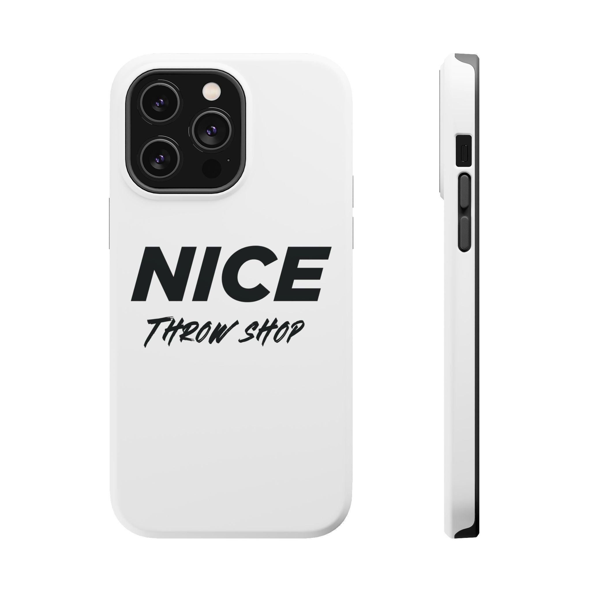 NICE Throw Shop Magnetic iPhone Case – Durable MagSafe® Cover (Supports Multiple Models)