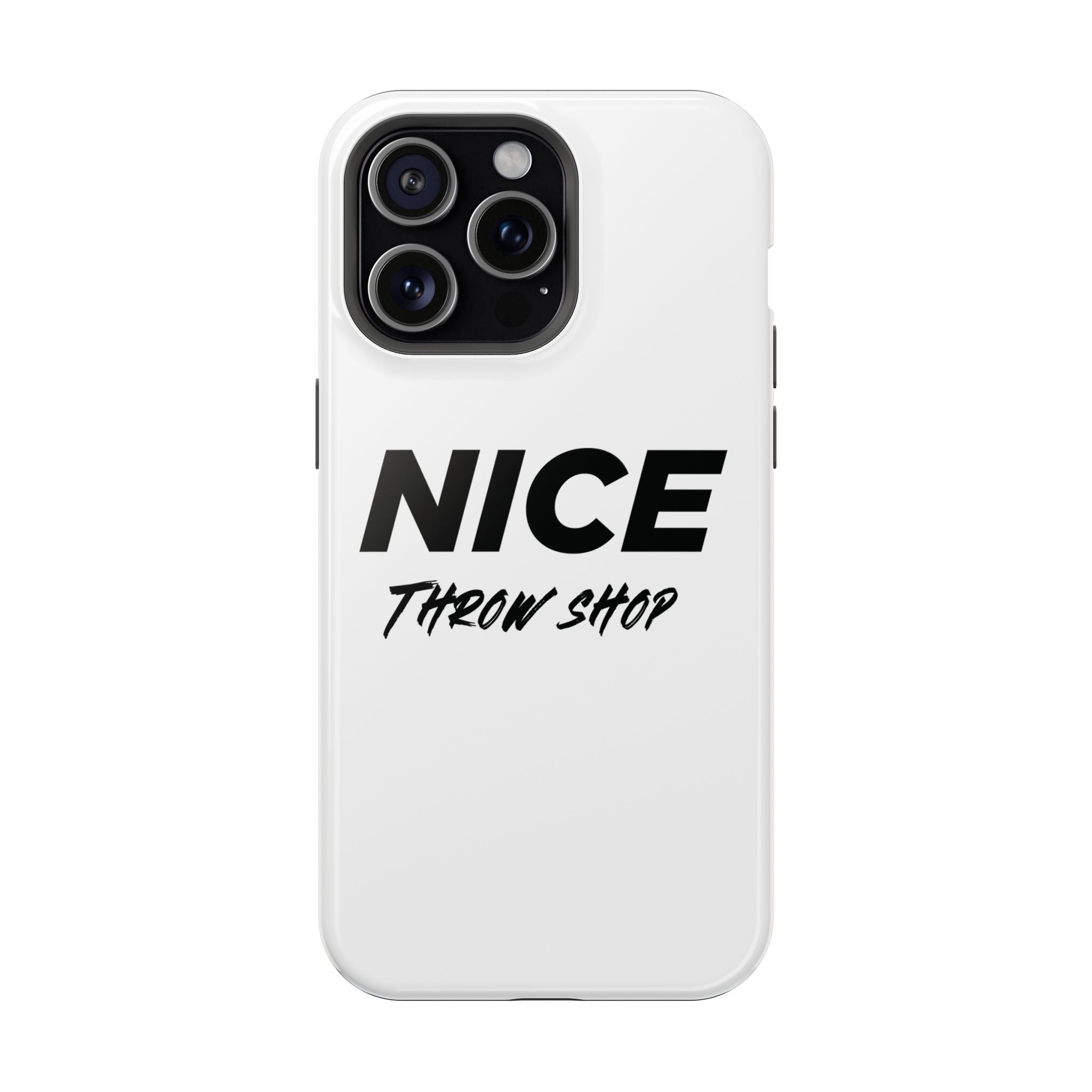 NICE Throw Shop Magnetic iPhone Case – Durable MagSafe® Cover (Supports Multiple Models)