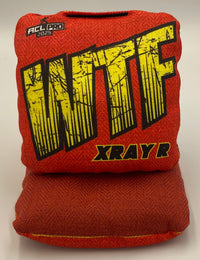 2026 WTF Cornhole X-RAY - ACL Pro Stamped Cornhole Bags - Set of 4 bags