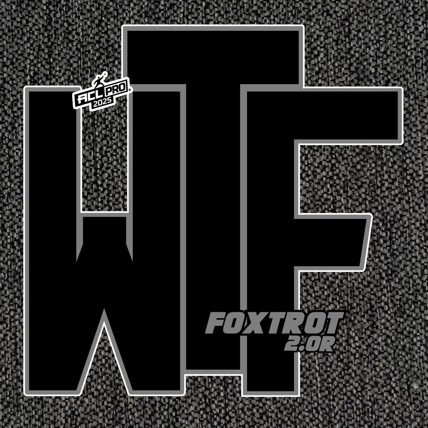 2026 WTF Cornhole Foxtrot 2.0 Expanded - ACL Pro Stamped Cornhole Bags - Set of 4 bags