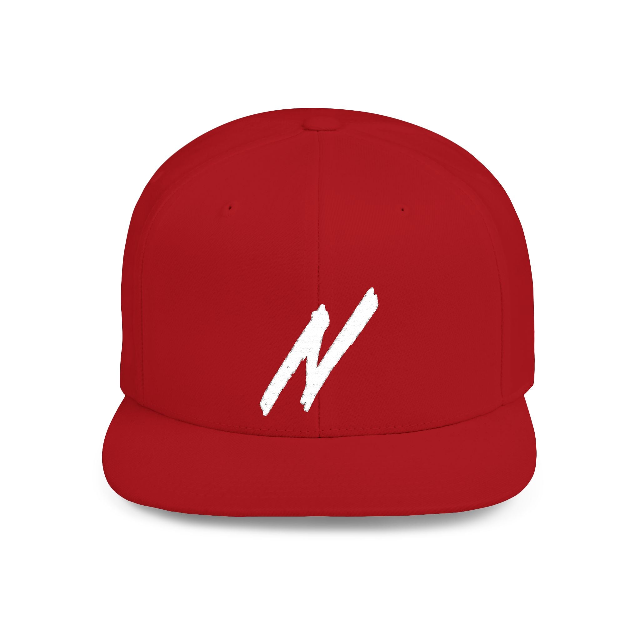 NICE Throw Shop Flat Bill Snapback with N Design – Multiple Colors
