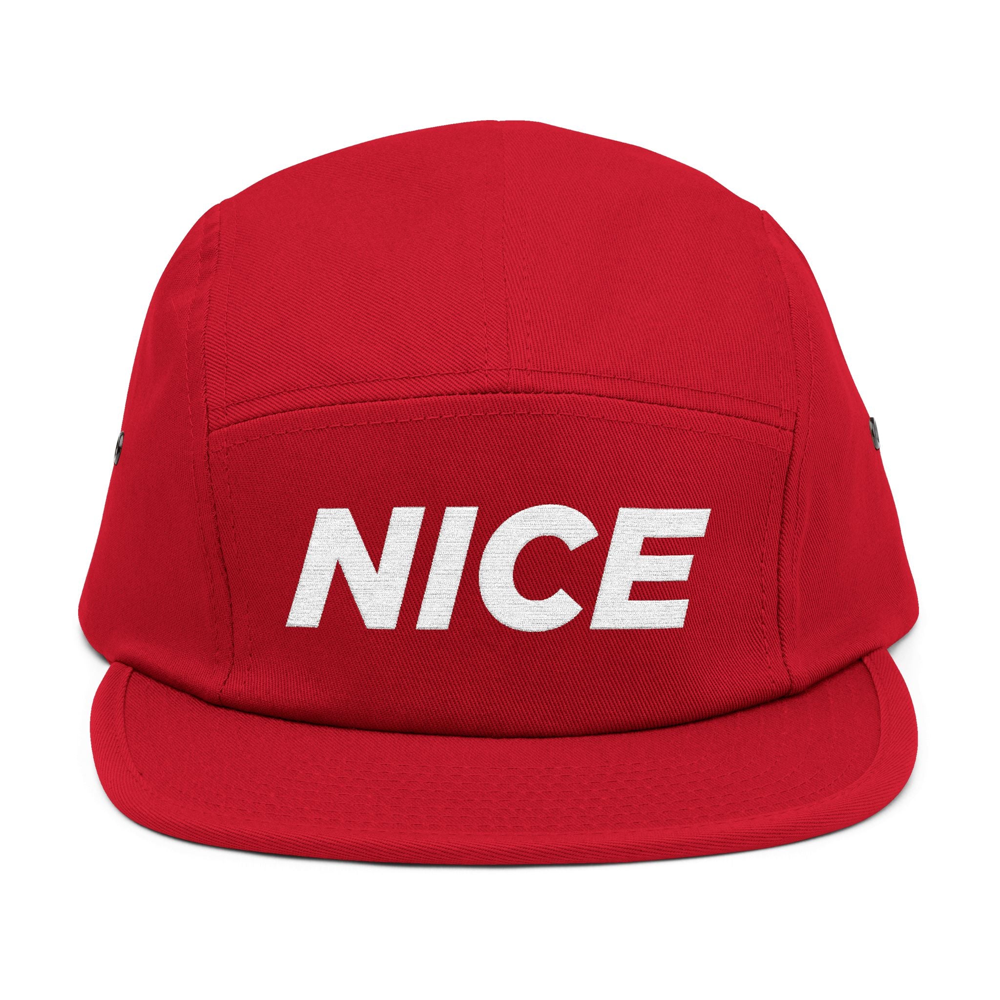 NICE Throw Shop 5 Panel Cap (Embroidered) – Multiple Colors