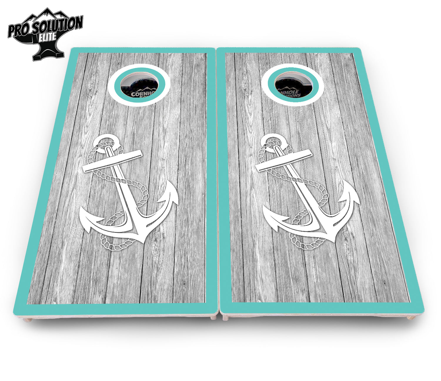 Anchor & Compass Cornhole Boards - Pro Solution Elite Series