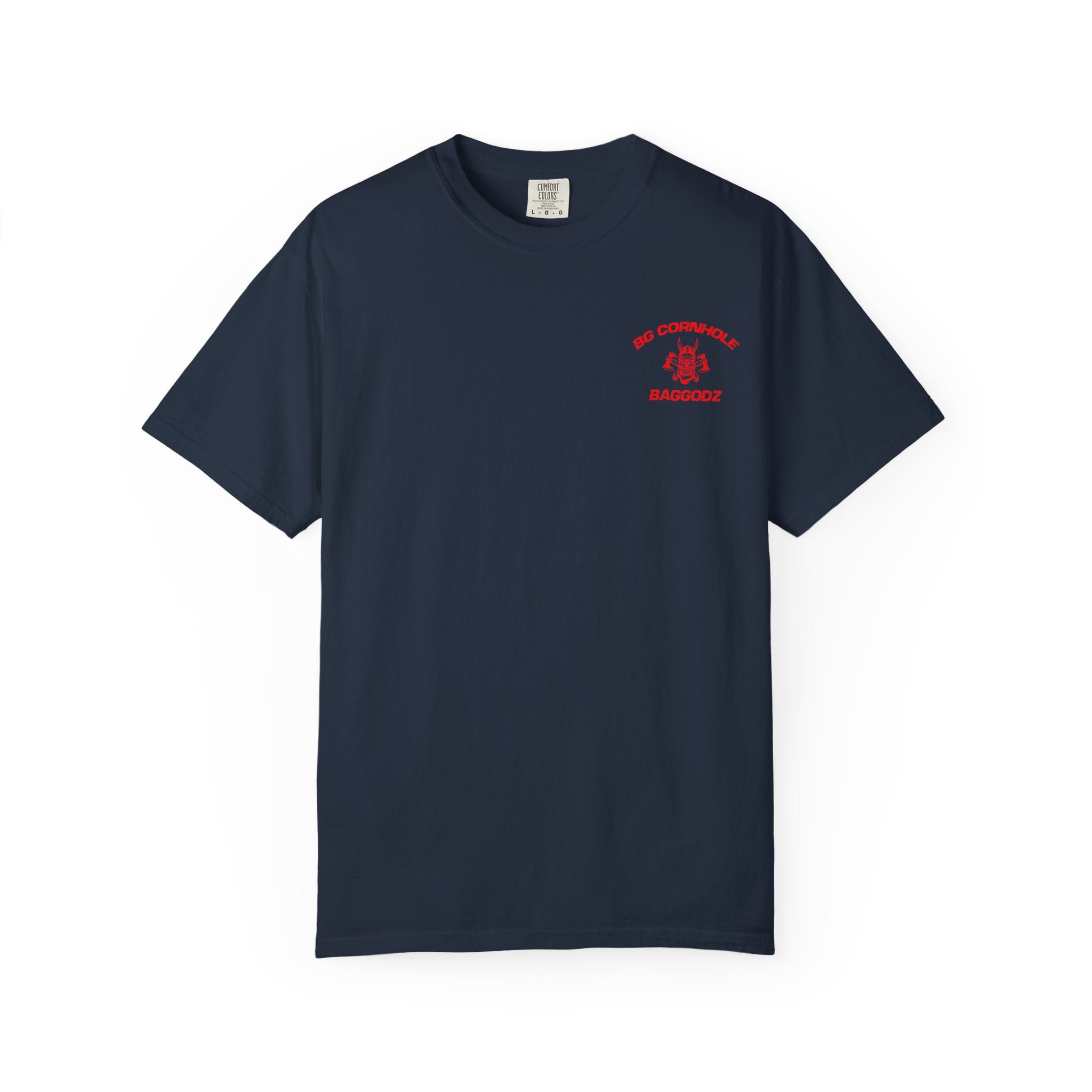 BG Cornhole Red Wavy Badgodz Unisex Tee - Multiple Colors
