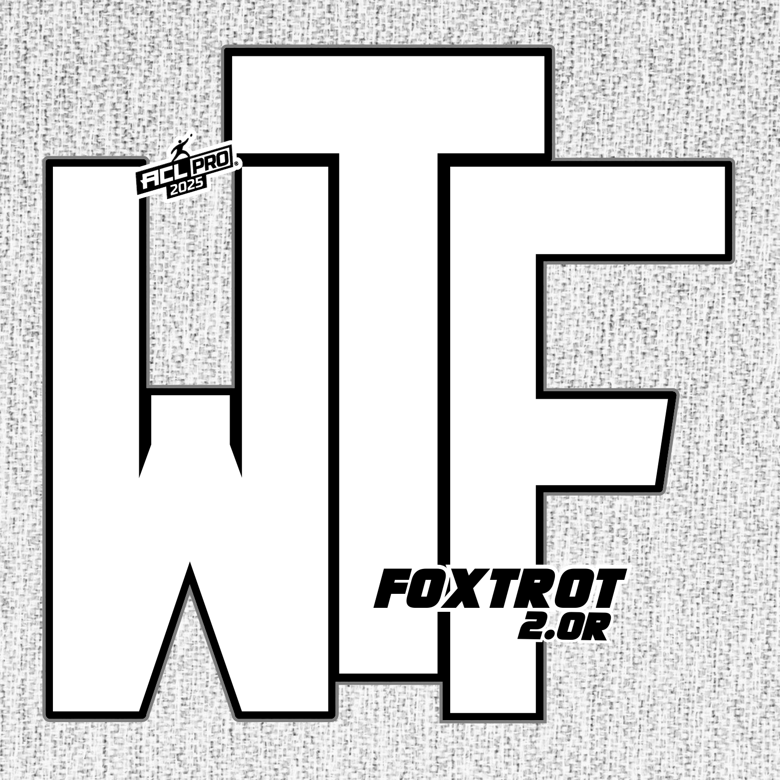 2026 WTF Cornhole Foxtrot 2.0 Expanded - ACL Pro Stamped Cornhole Bags - Set of 4 bags