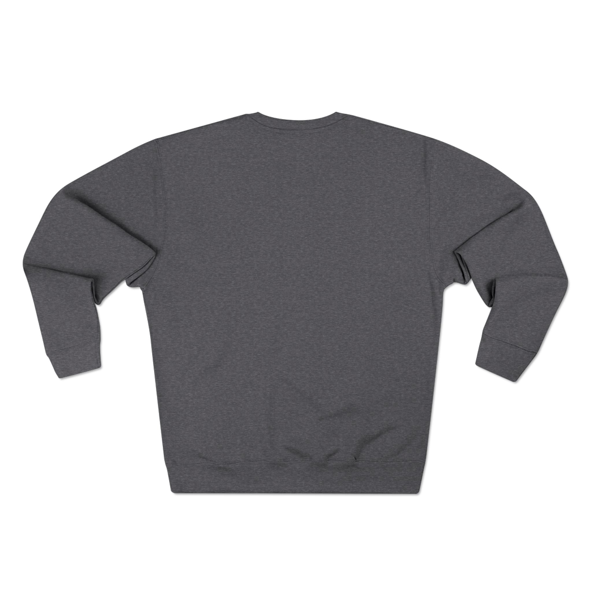 NICE Throw Shop Unisex Crewneck Sweatshirt White Logo – Multiple Colors