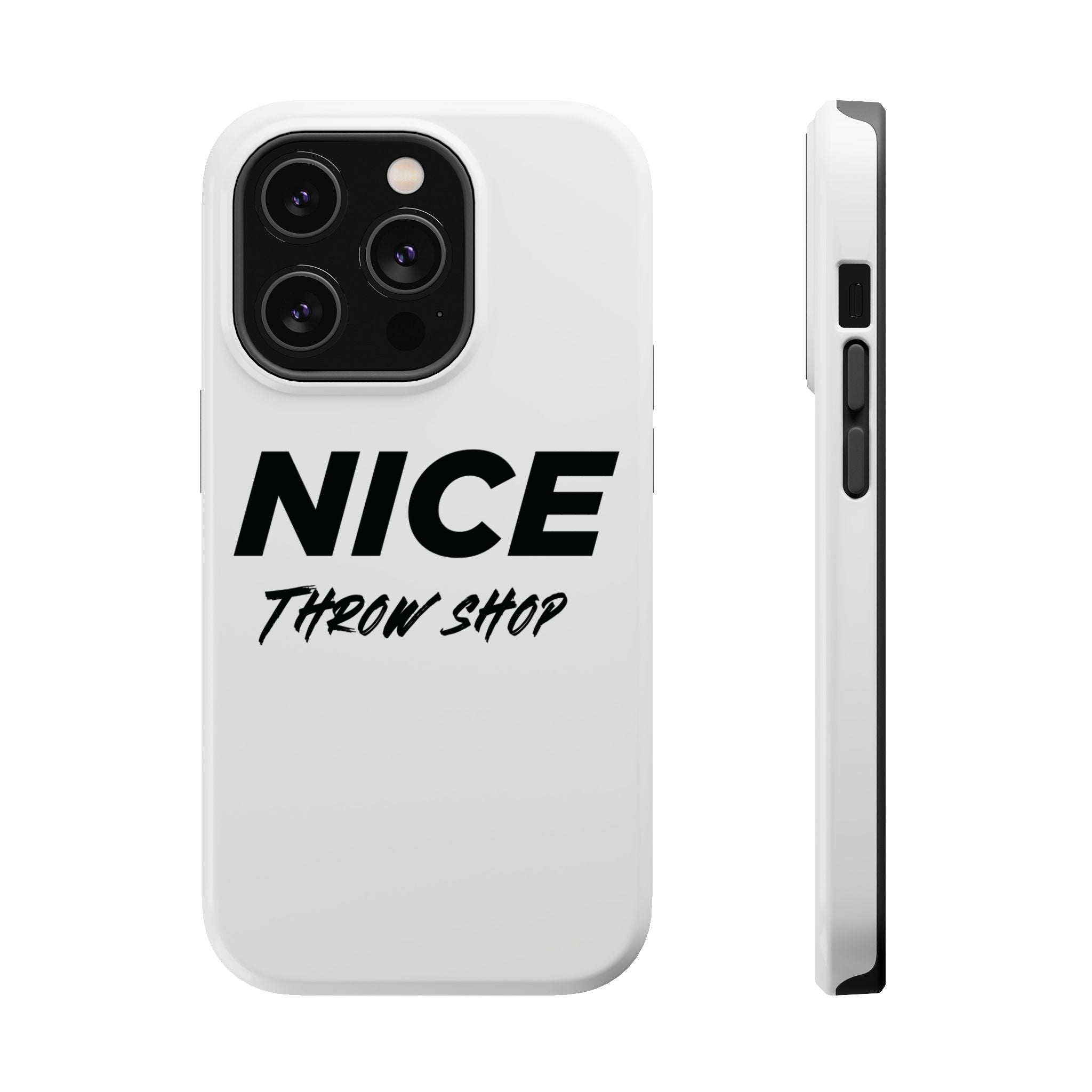 NICE Throw Shop Magnetic iPhone Case – Durable MagSafe® Cover (Supports Multiple Models)