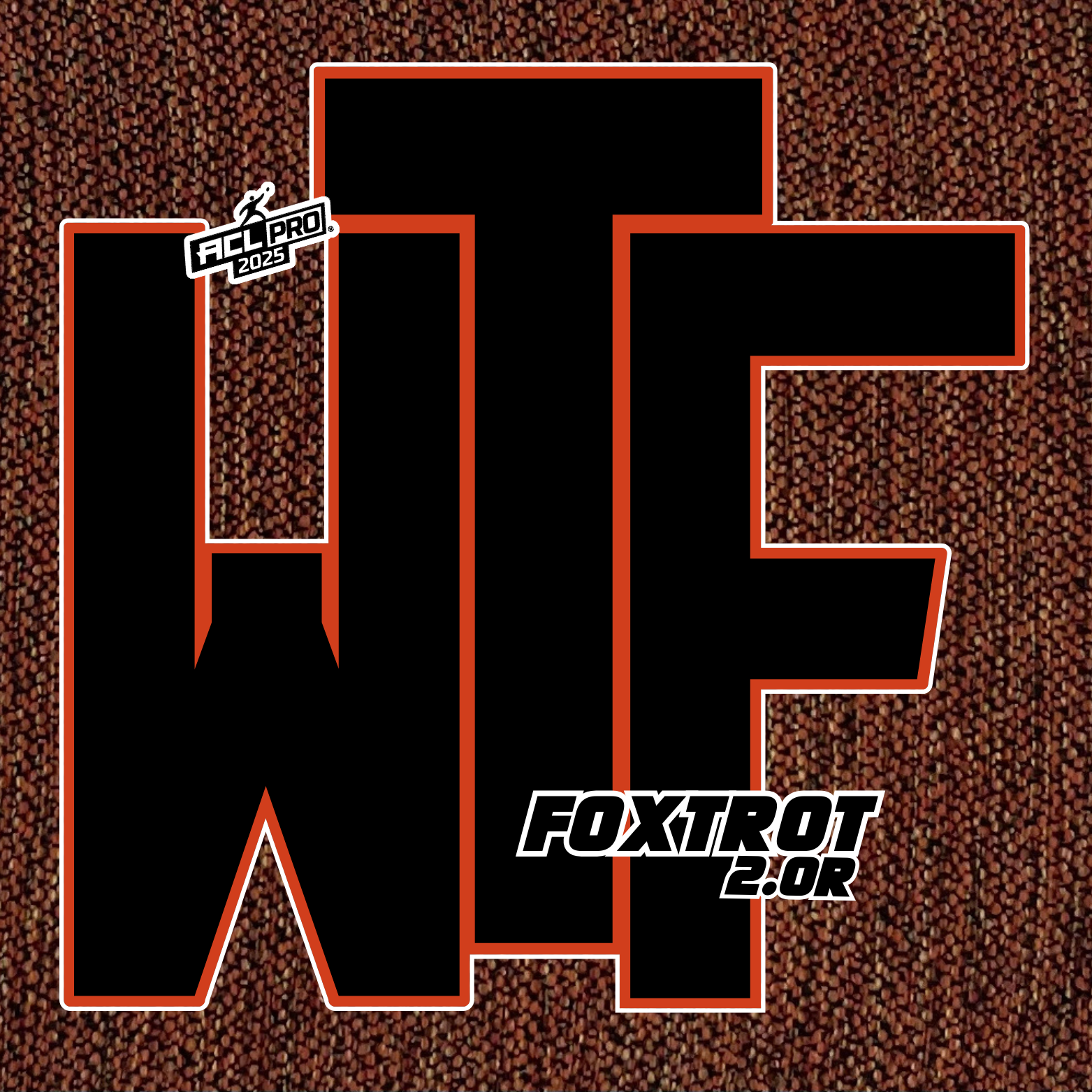 2026 WTF Cornhole Foxtrot 2.0 Expanded - ACL Pro Stamped Cornhole Bags - Set of 4 bags