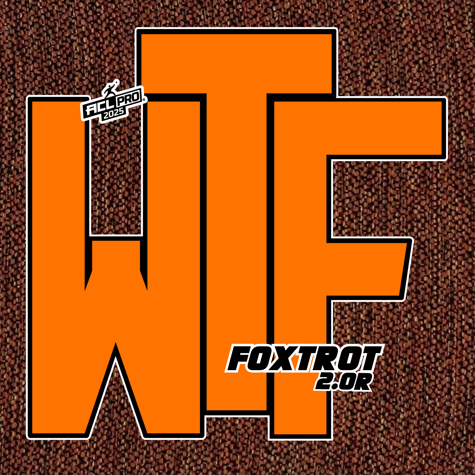 2026 WTF Cornhole Foxtrot 2.0 Expanded - ACL Pro Stamped Cornhole Bags - Set of 4 bags