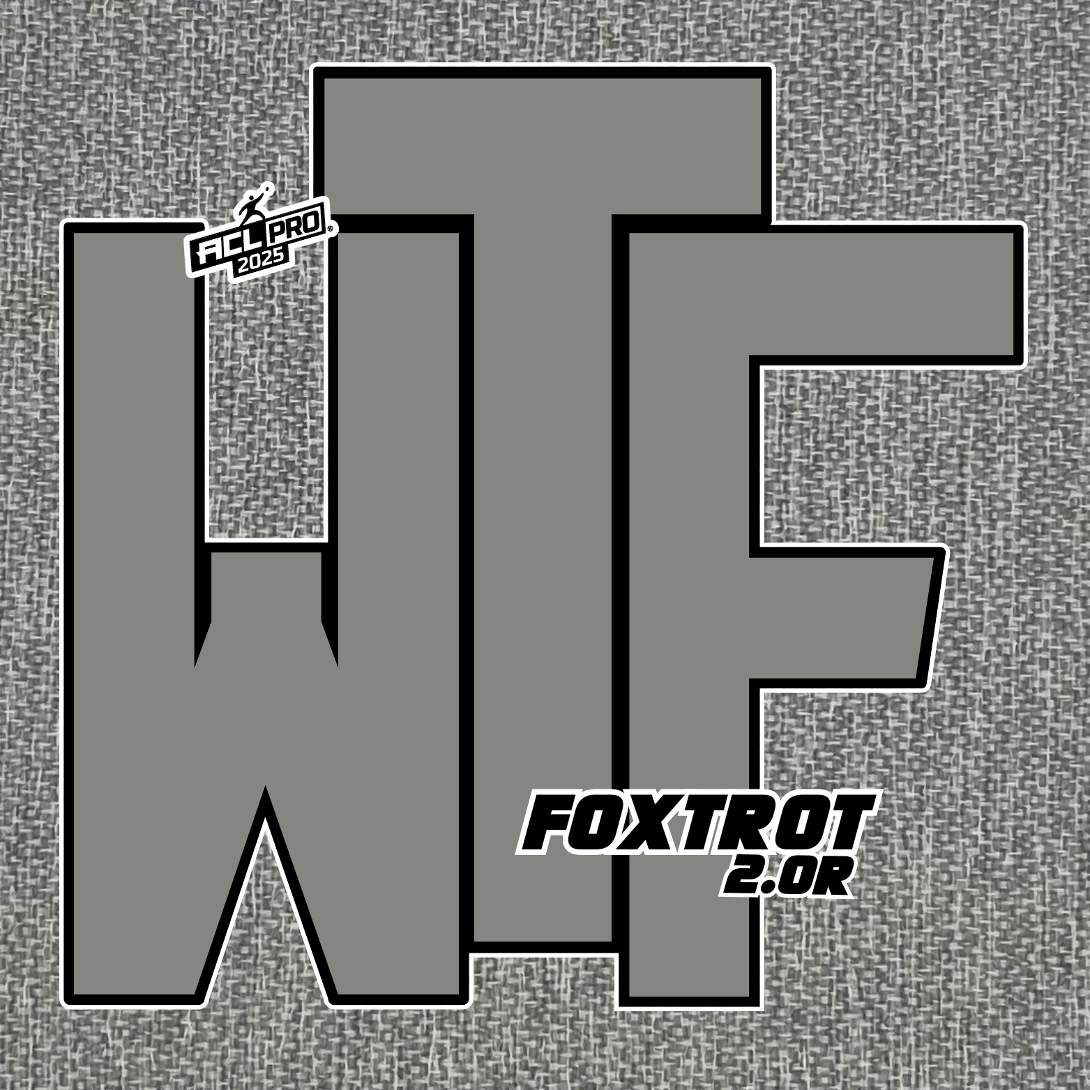 2026 WTF Cornhole Foxtrot 2.0 Expanded - ACL Pro Stamped Cornhole Bags - Set of 4 bags