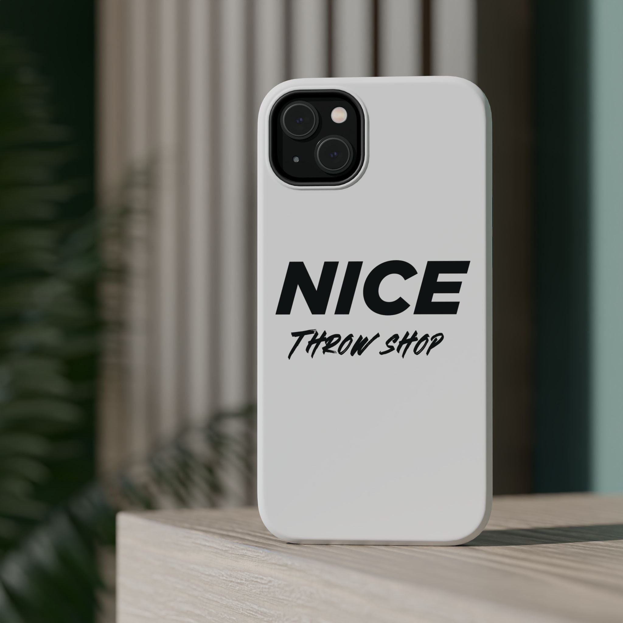 NICE Throw Shop Magnetic iPhone Case – Durable MagSafe® Cover (Supports Multiple Models)