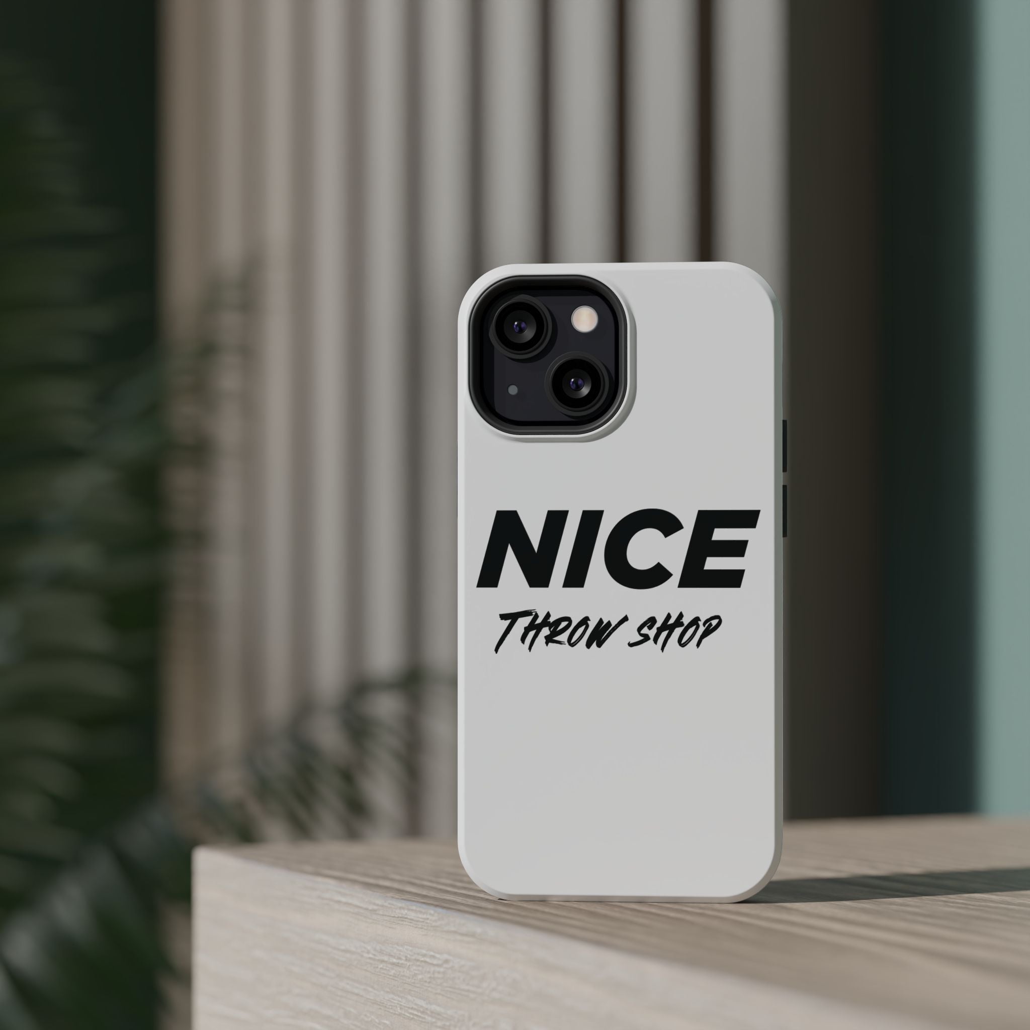 NICE Throw Shop Magnetic iPhone Case – Durable MagSafe® Cover (Supports Multiple Models)