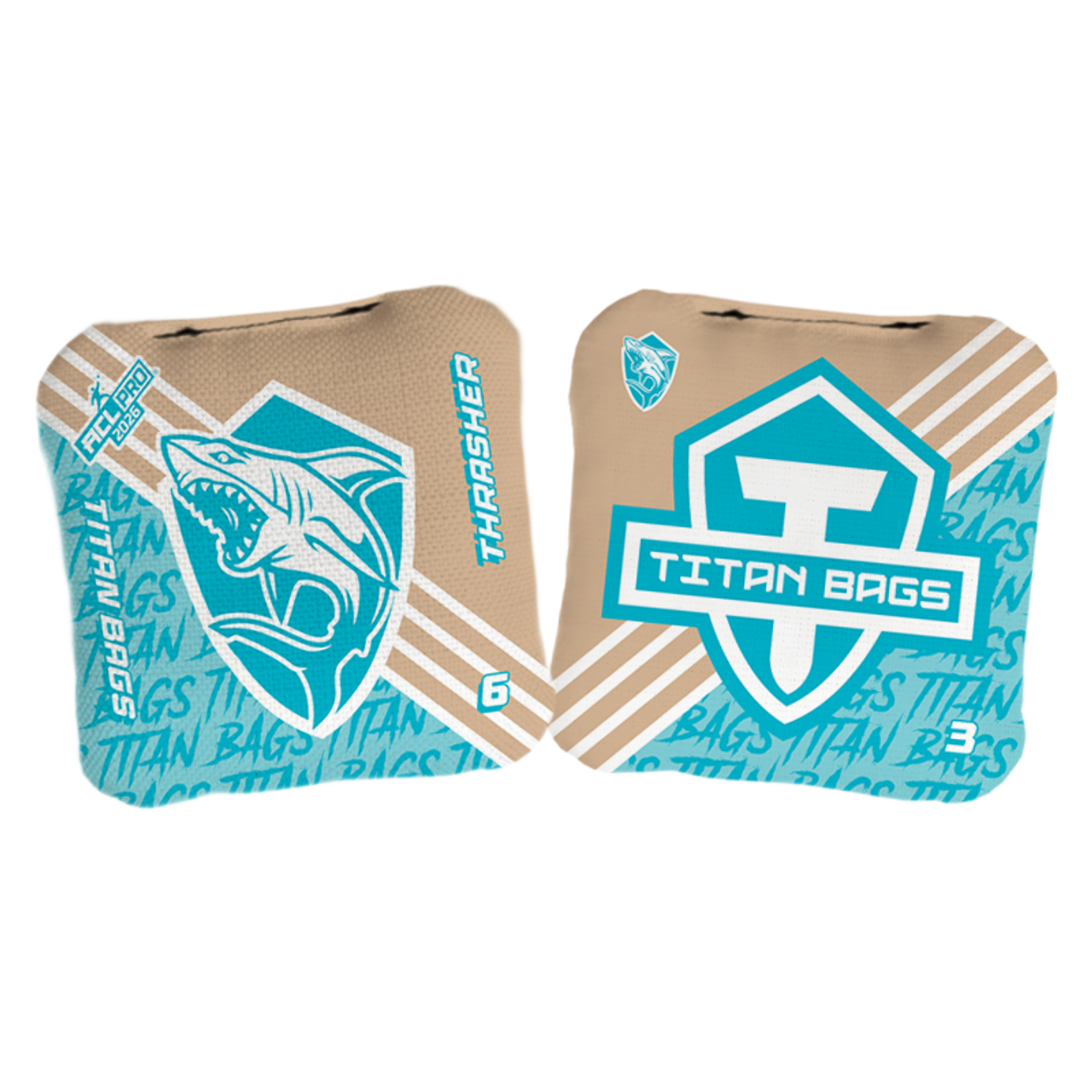 Titan Bags Thrasher - 2026 ACL PRO Approved Toss Bags - Set of 4