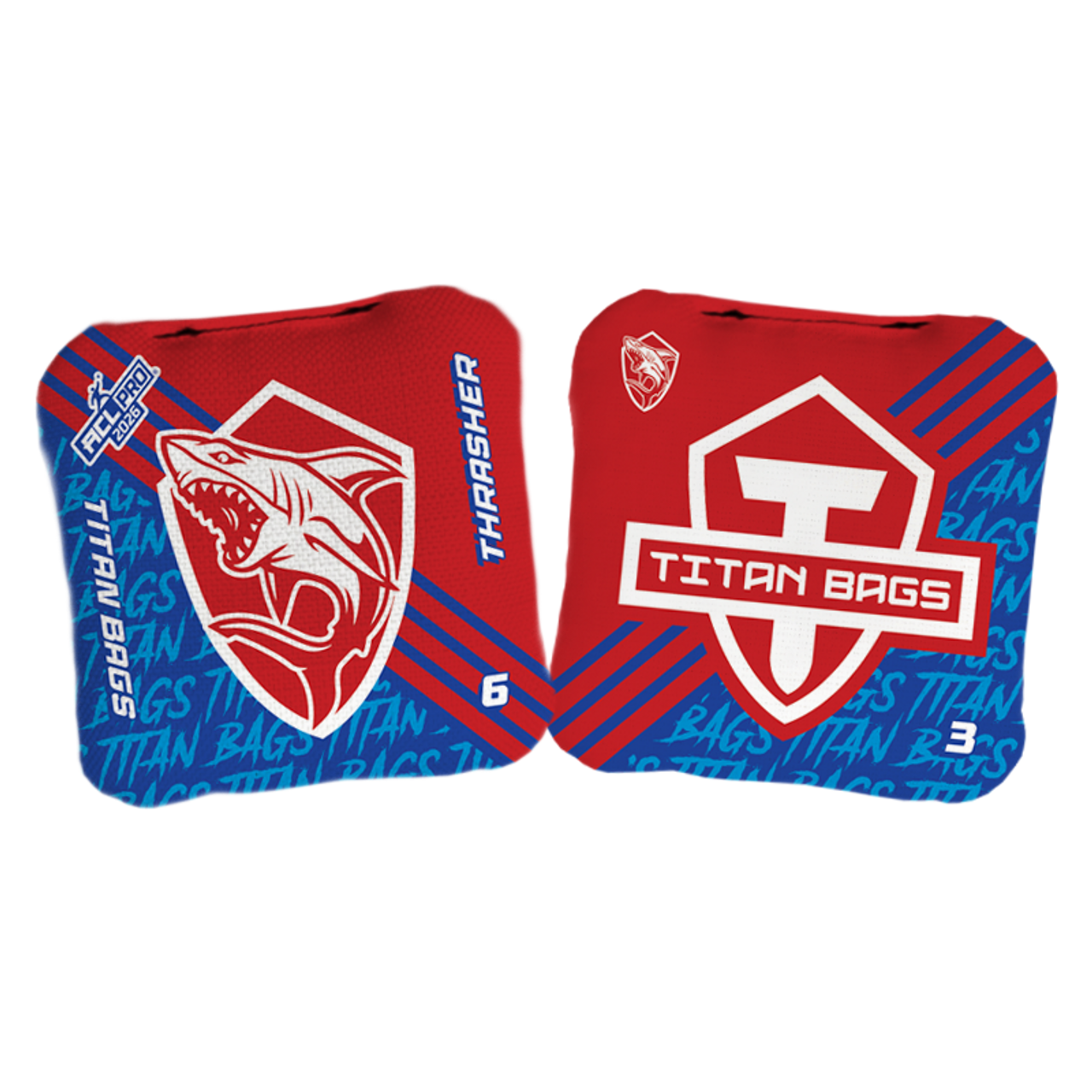 Titan Bags Thrasher - 2026 ACL PRO Approved Toss Bags - Set of 4