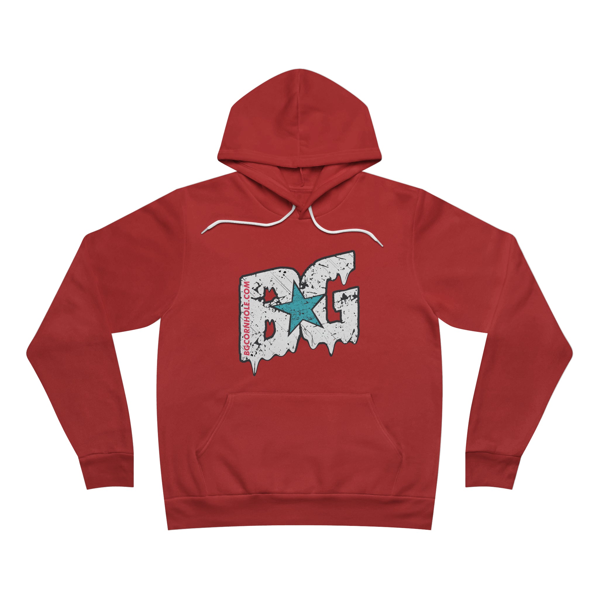 BG Cornhole Drip Unisex Fleece Hoodie - Multiple Colors