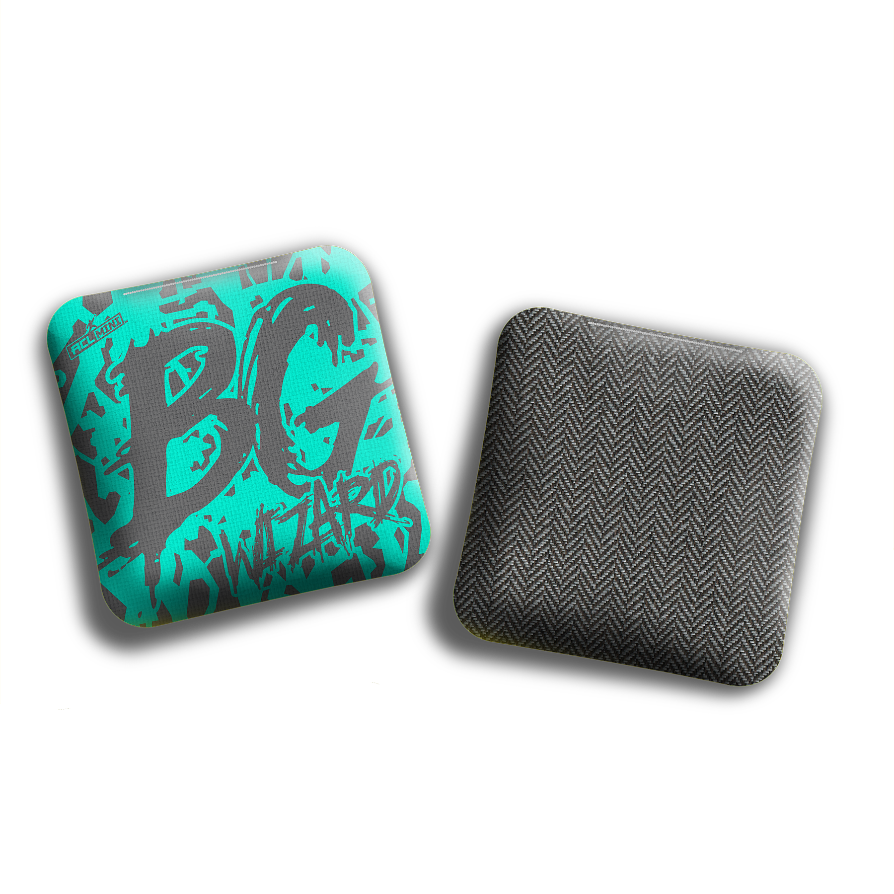 BG Cornhole 2025 BG Wizard 4" Mini Cornhole Bags - “AGGRESSIVE” - Set of 4 Bags