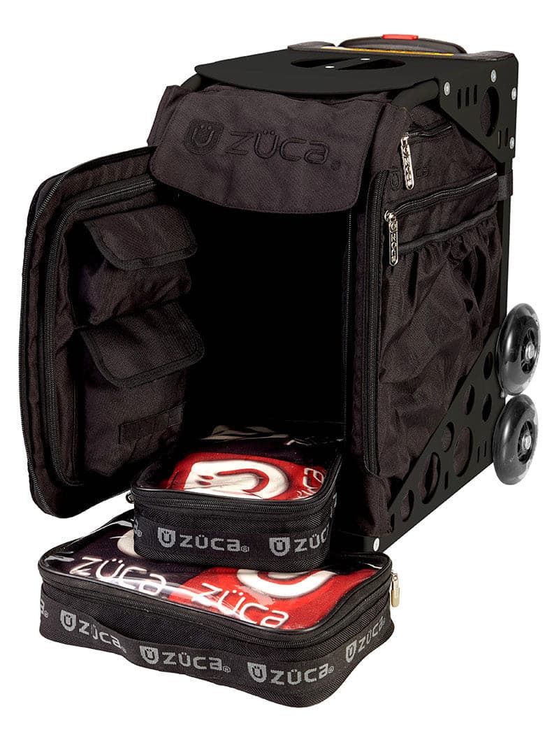 ZÜCA - Cornhole Sport Black - Black Non-Flashing Wheels
