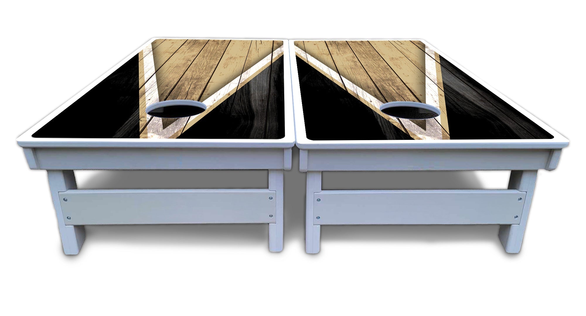 Team Color Triangle Cornhole Boards - All Weather Series
