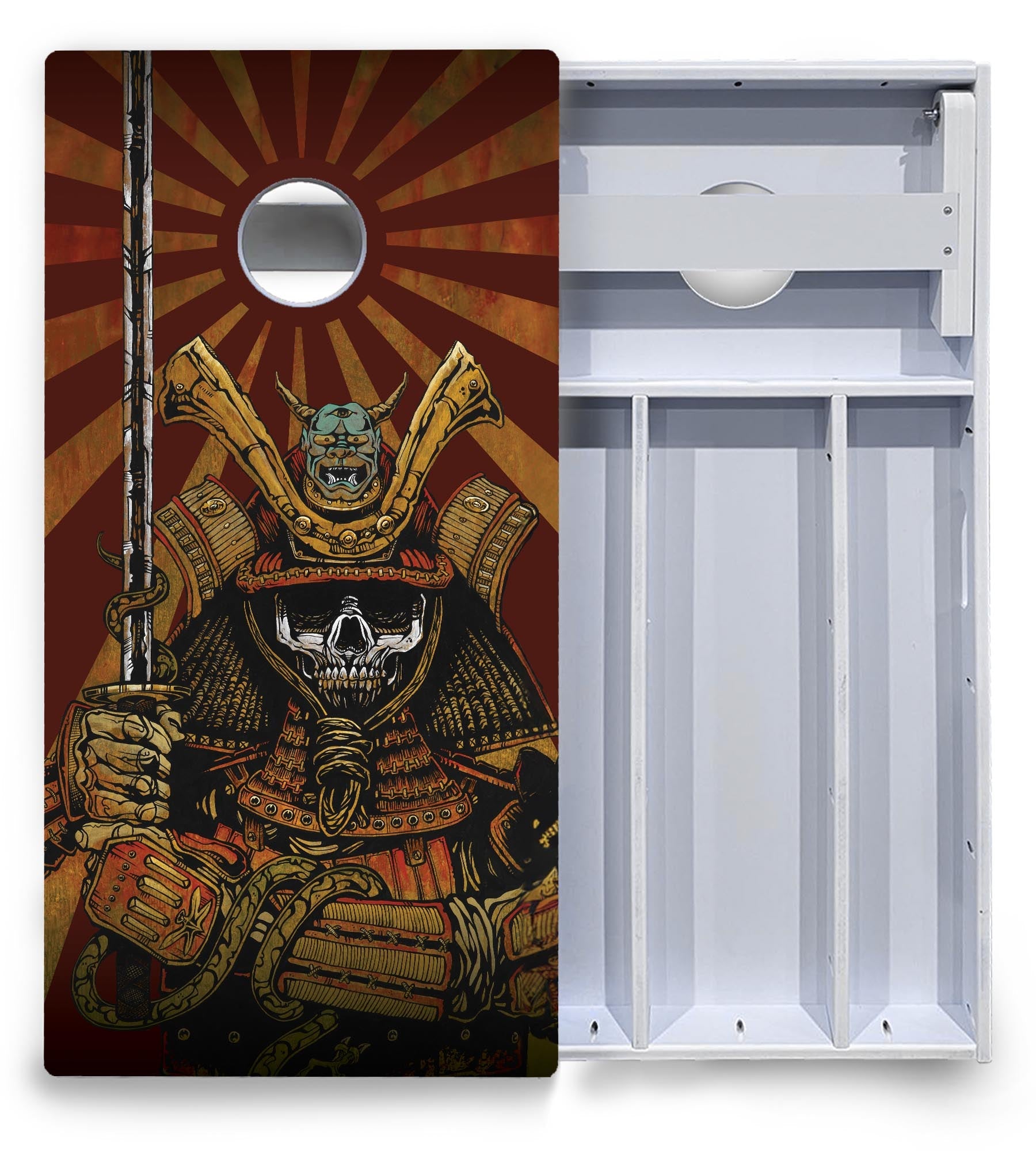Artist Series Cornhole Boards - All Weather Series - Split Design