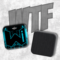 2026 WTF Cornhole Whiskey "W" Logo - ACL Pro Stamped Cornhole Bags - Set of 4 bags