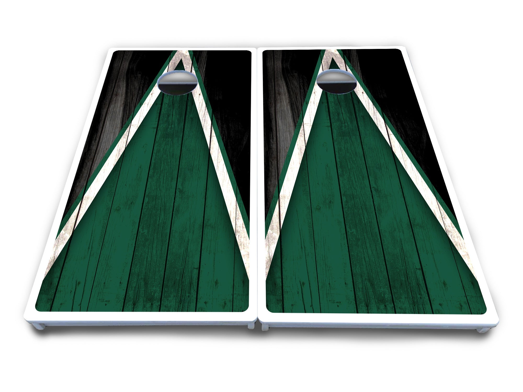 Team Color Triangle Cornhole Boards - All Weather Series