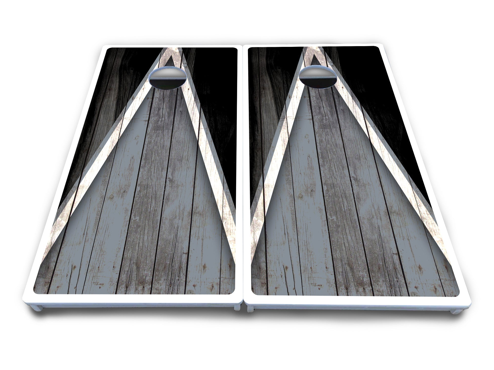 Team Color Triangle Cornhole Boards - All Weather Series
