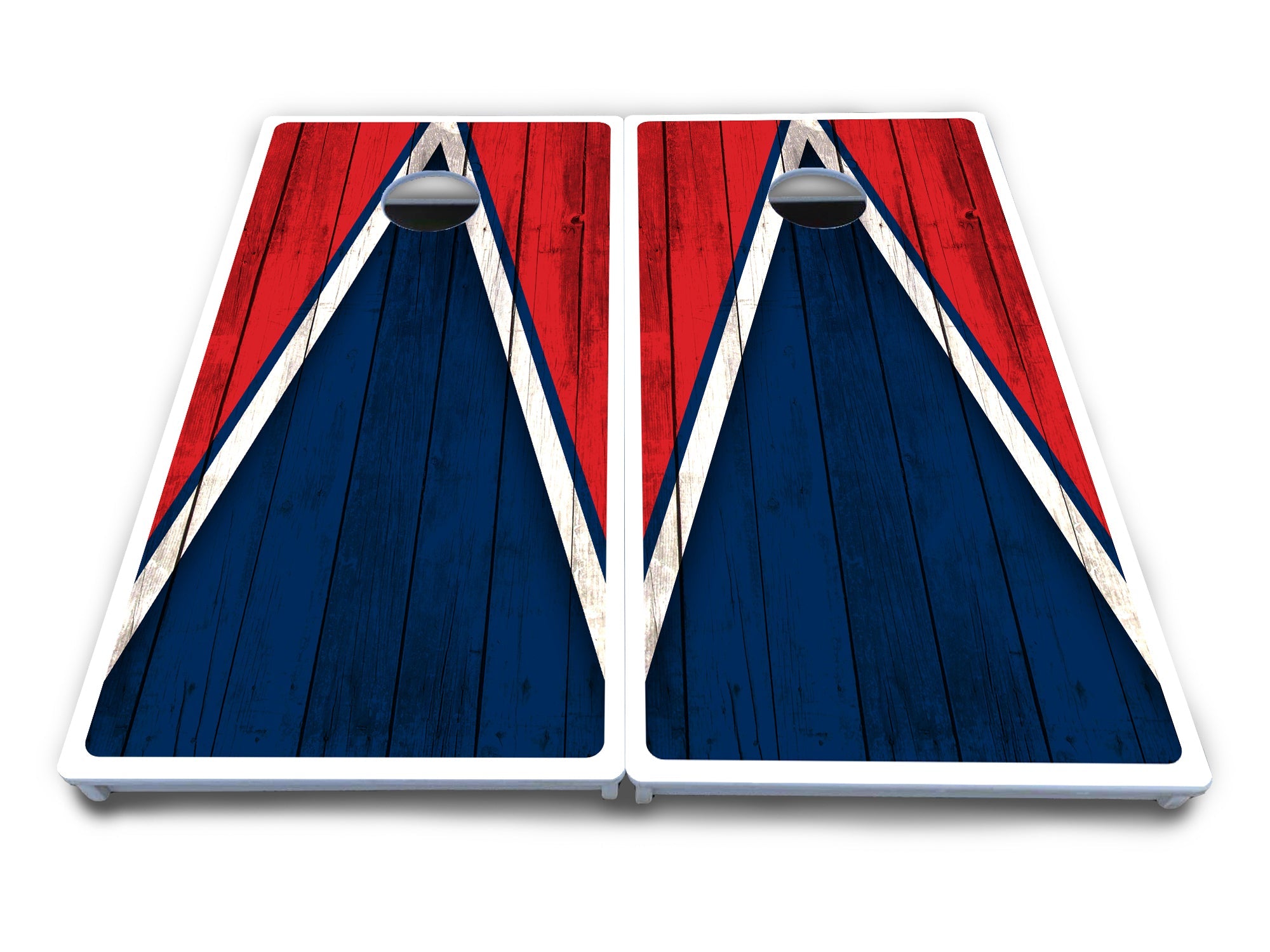 Team Color Triangle Cornhole Boards - All Weather Series
