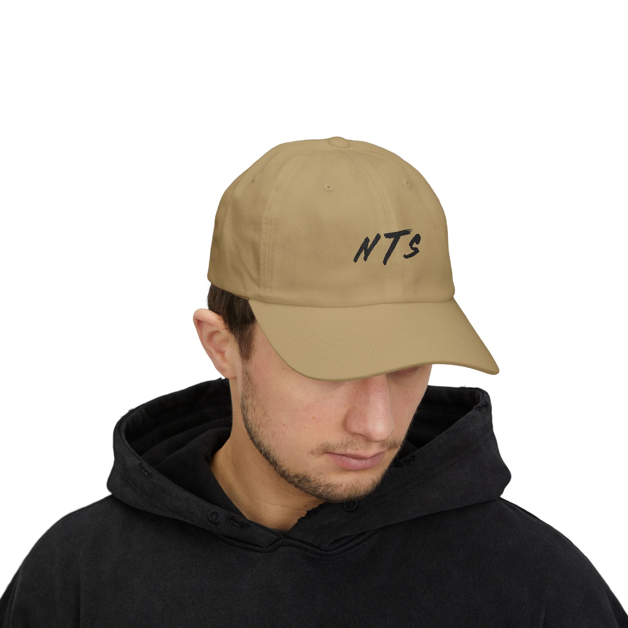 NICE Throw Shop - Classic Dad Cap with Black NTS Design – Multiple Colors