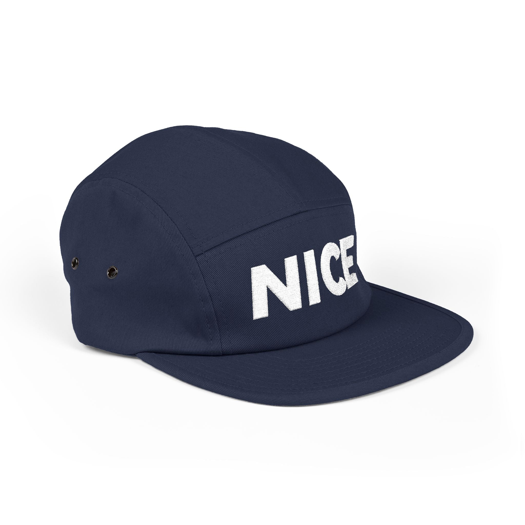 NICE Throw Shop 5 Panel Cap (Embroidered) – Multiple Colors