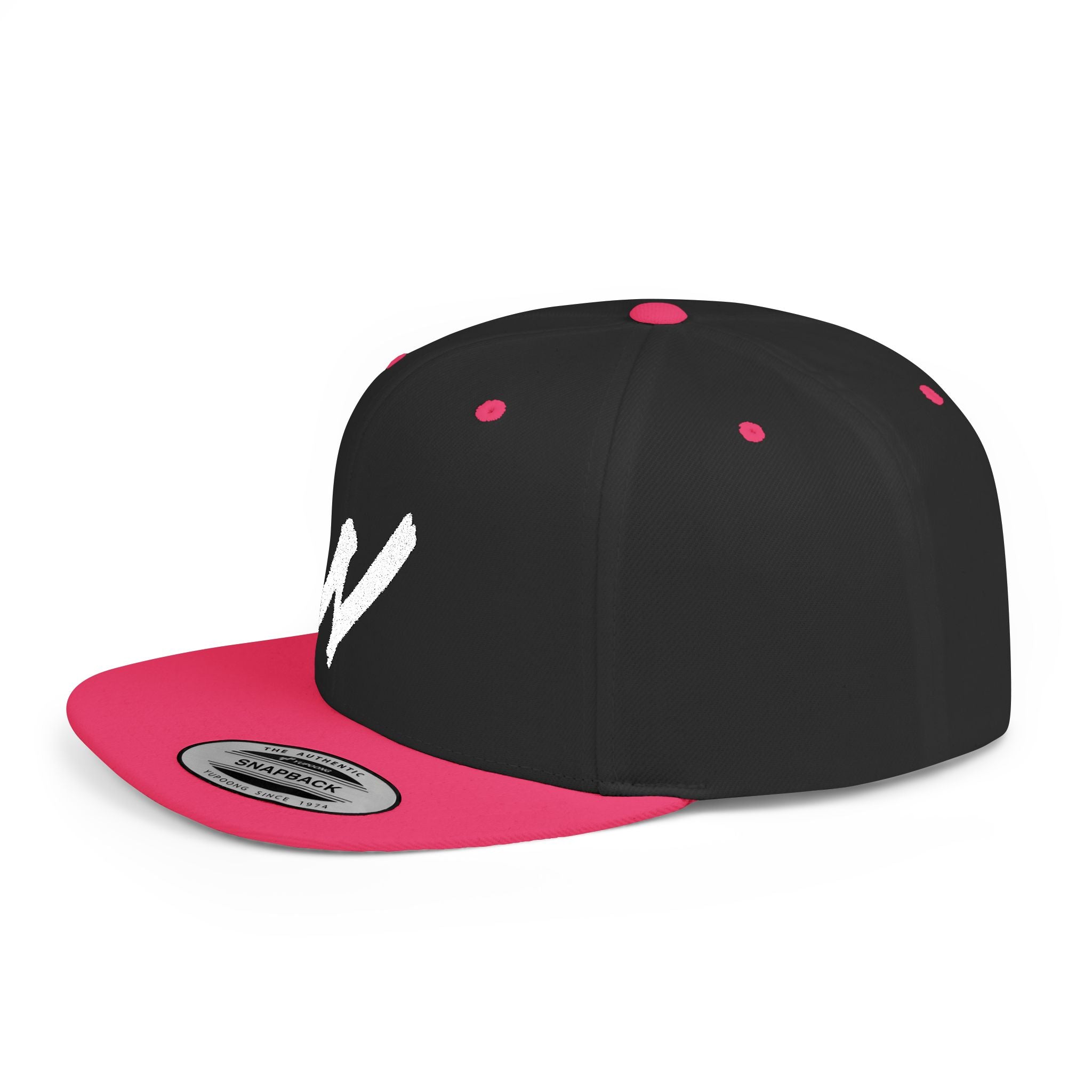 NICE Throw Shop Flat Bill Snapback with N Design – Multiple Colors