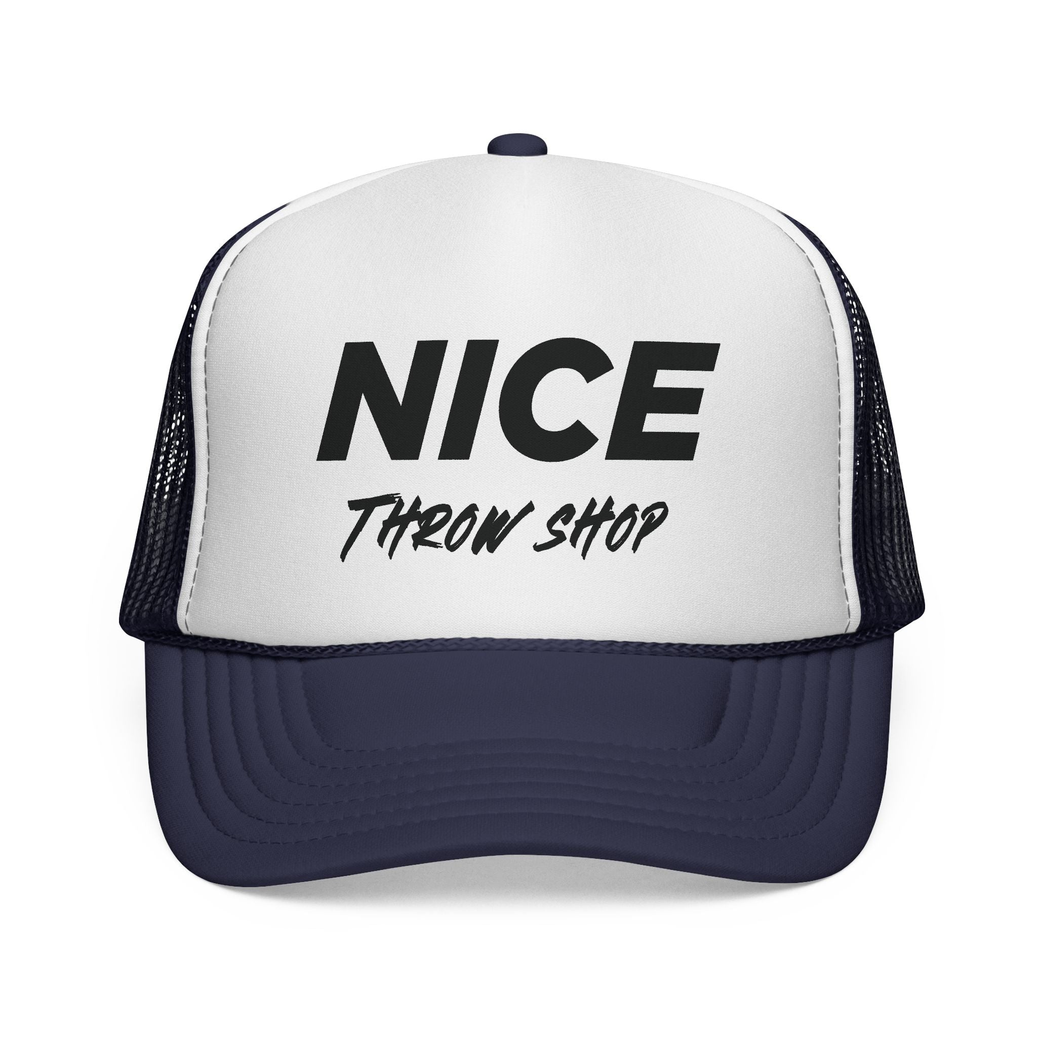 NICE Throw Shop Mesh Trucker Cap – Multiple Colors