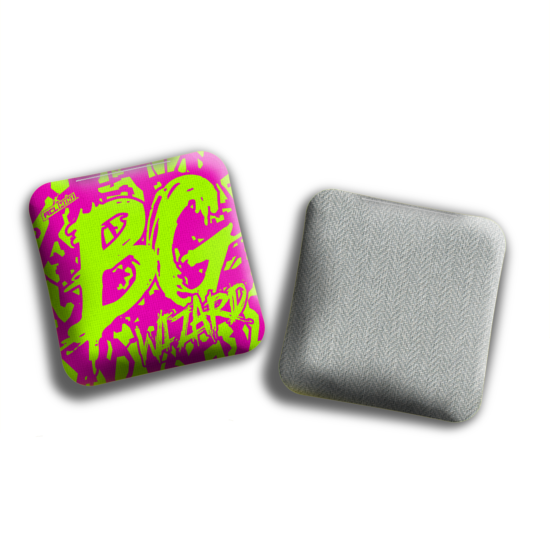 BG Cornhole 2025 BG Wizard 4" Mini Cornhole Bags - “AGGRESSIVE” - Set of 4 Bags
