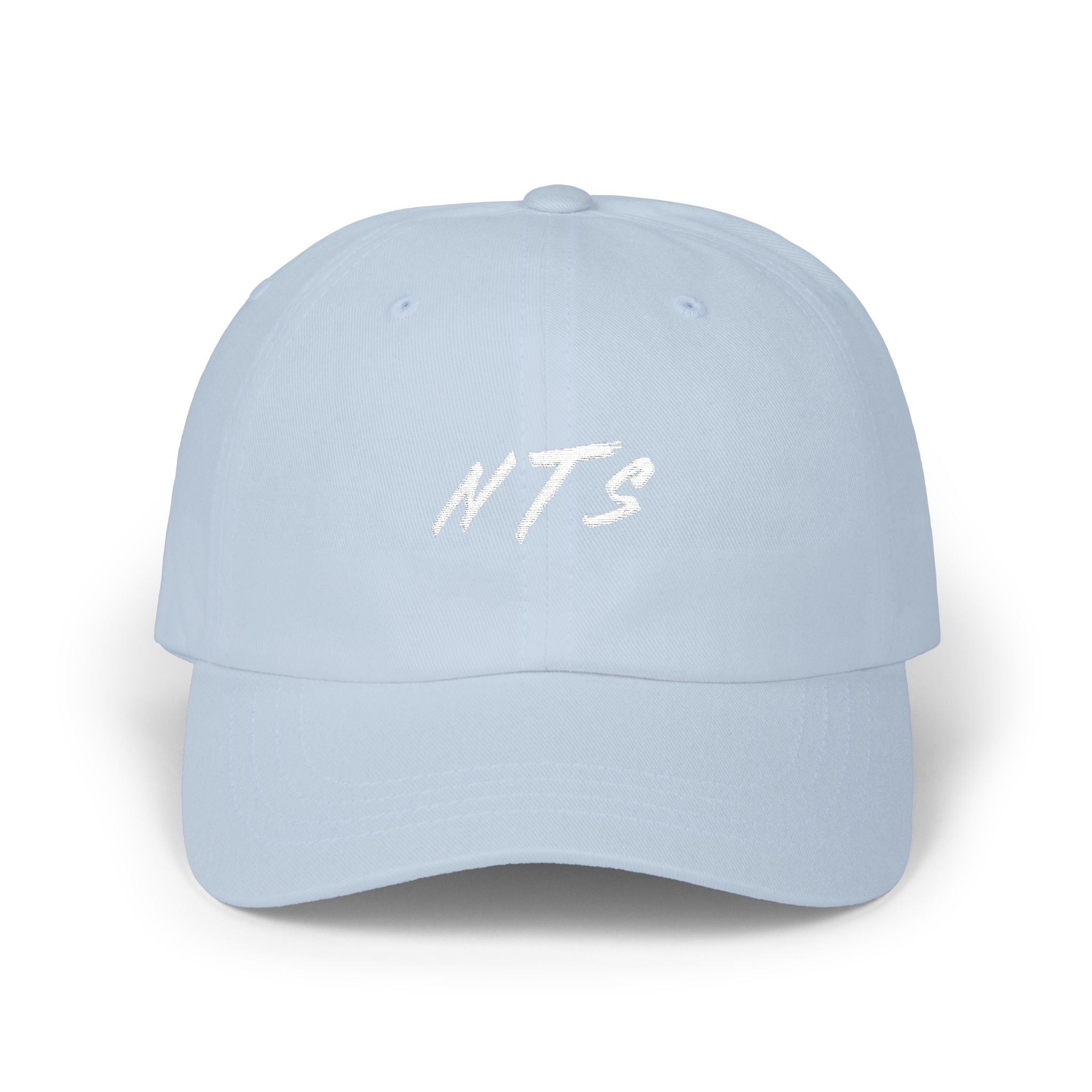 NICE Throw Shop - Classic Dad Cap with White NTS Design – Multiple Colors